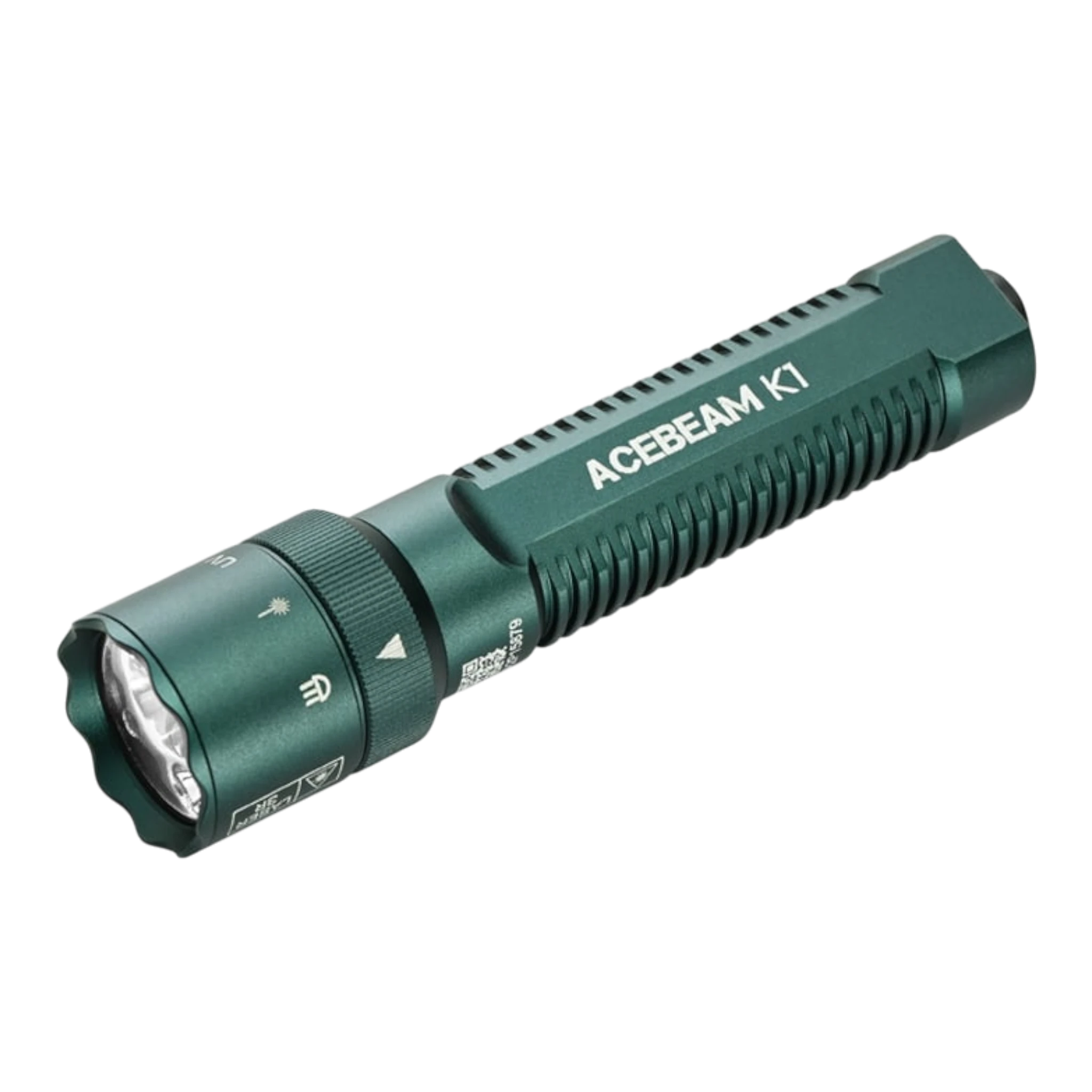 K1 EDC-Taschenlampe mit drei Lichtquellen weißes Licht/Laser/UV-Licht 1000 Lumen