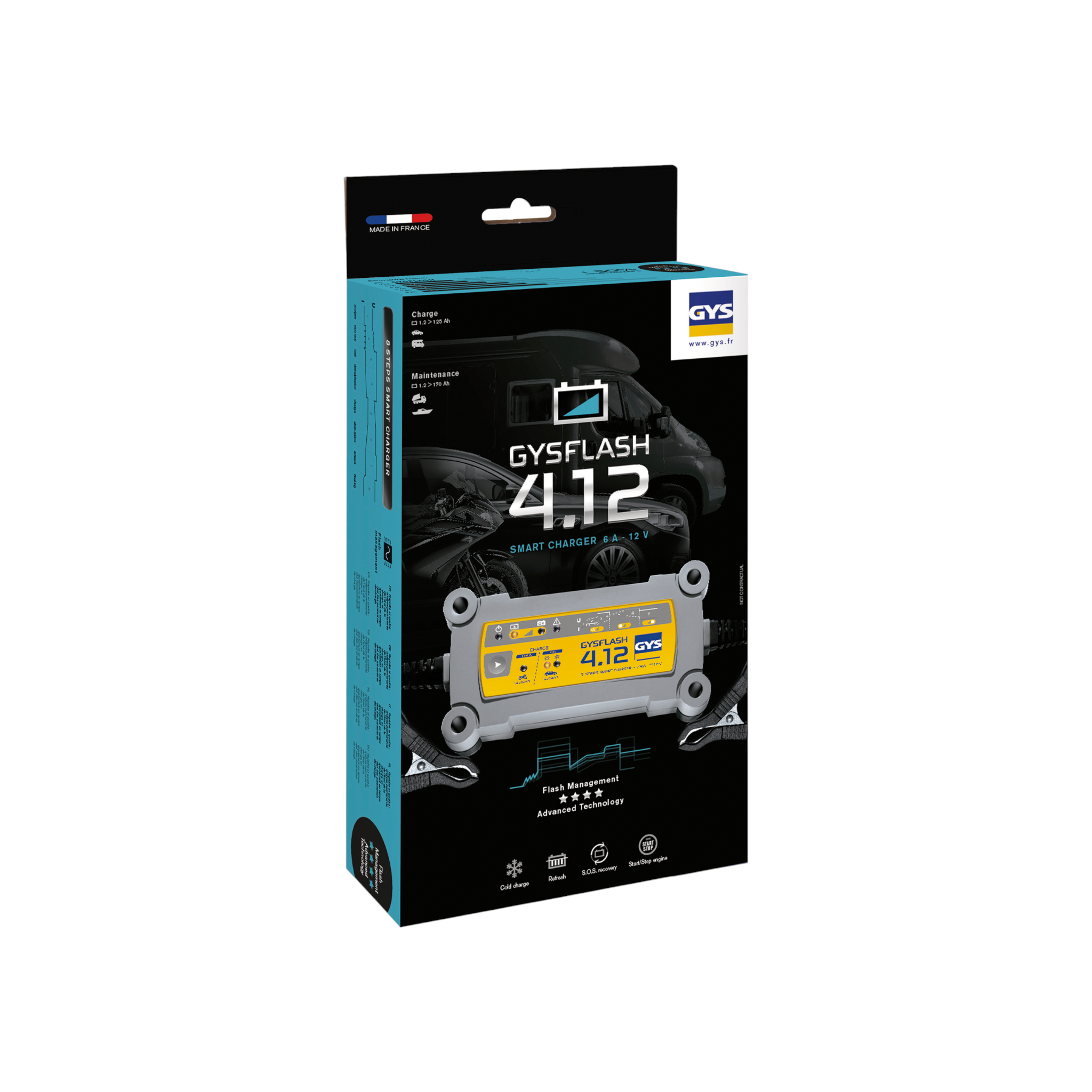 GYSFLASH 4.12 12V 4A