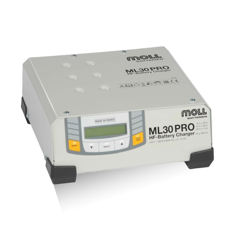 MOLL ML30 PRO Batterieladegerät 6V 12V 24V 30A