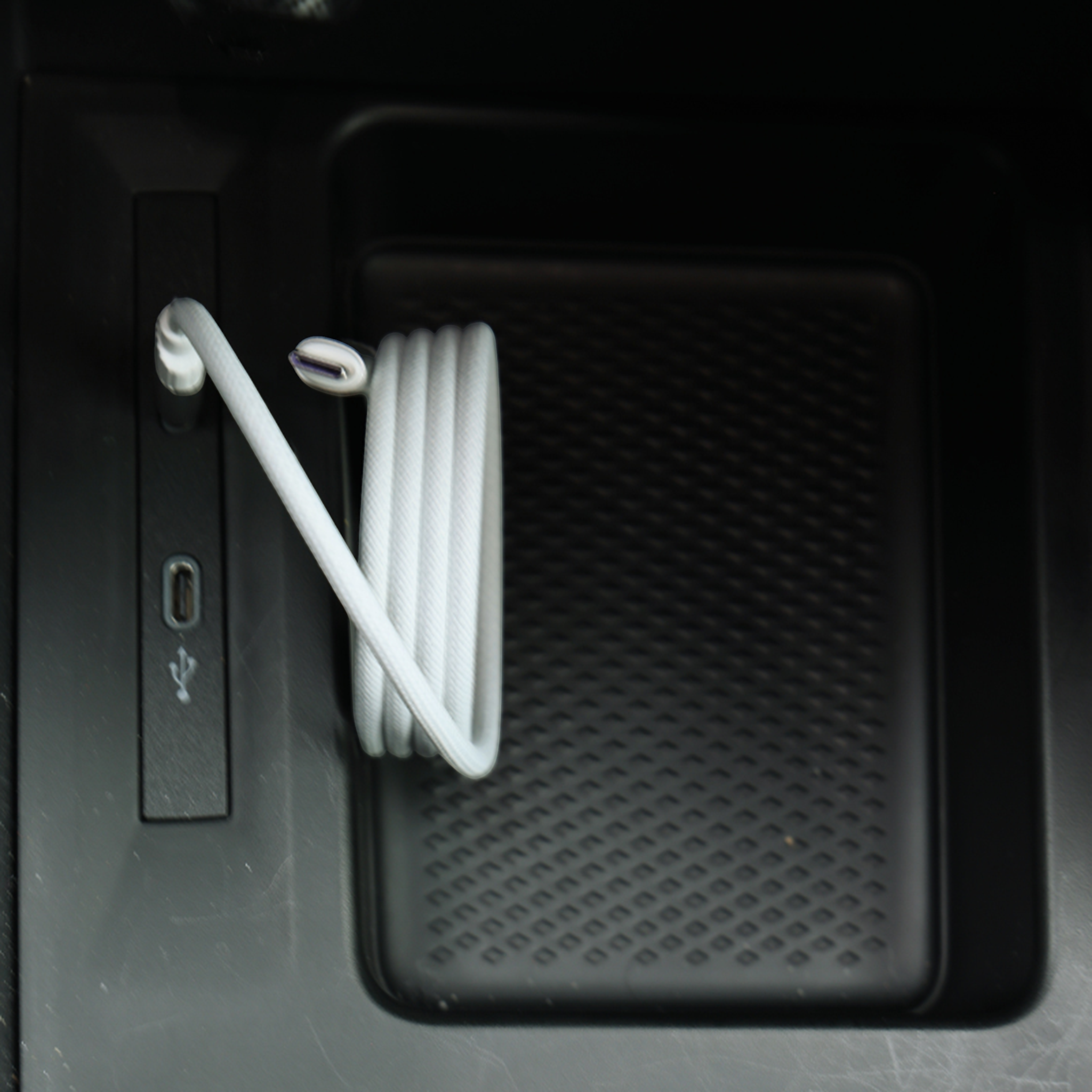 Konfulon DC78 Daten- und Ladekabel  weiß, UBS-C - USB-C, 1m Länge