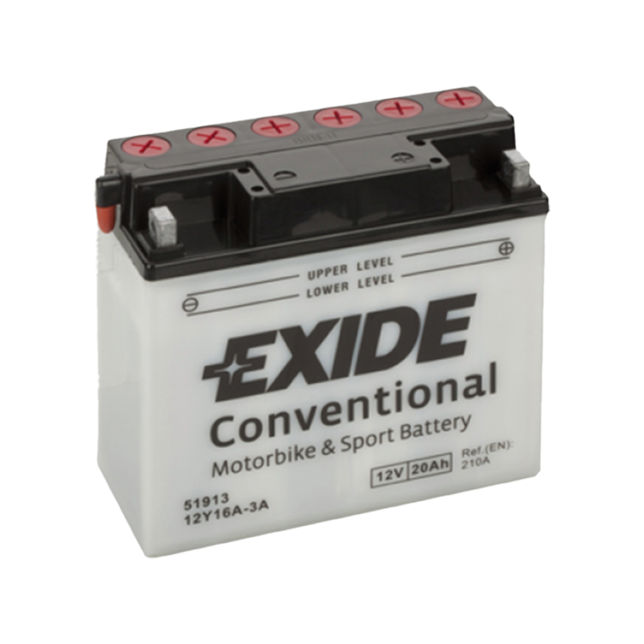 EXIDE 12Y16A-3A Motorradbatterie tro mit Säurepack