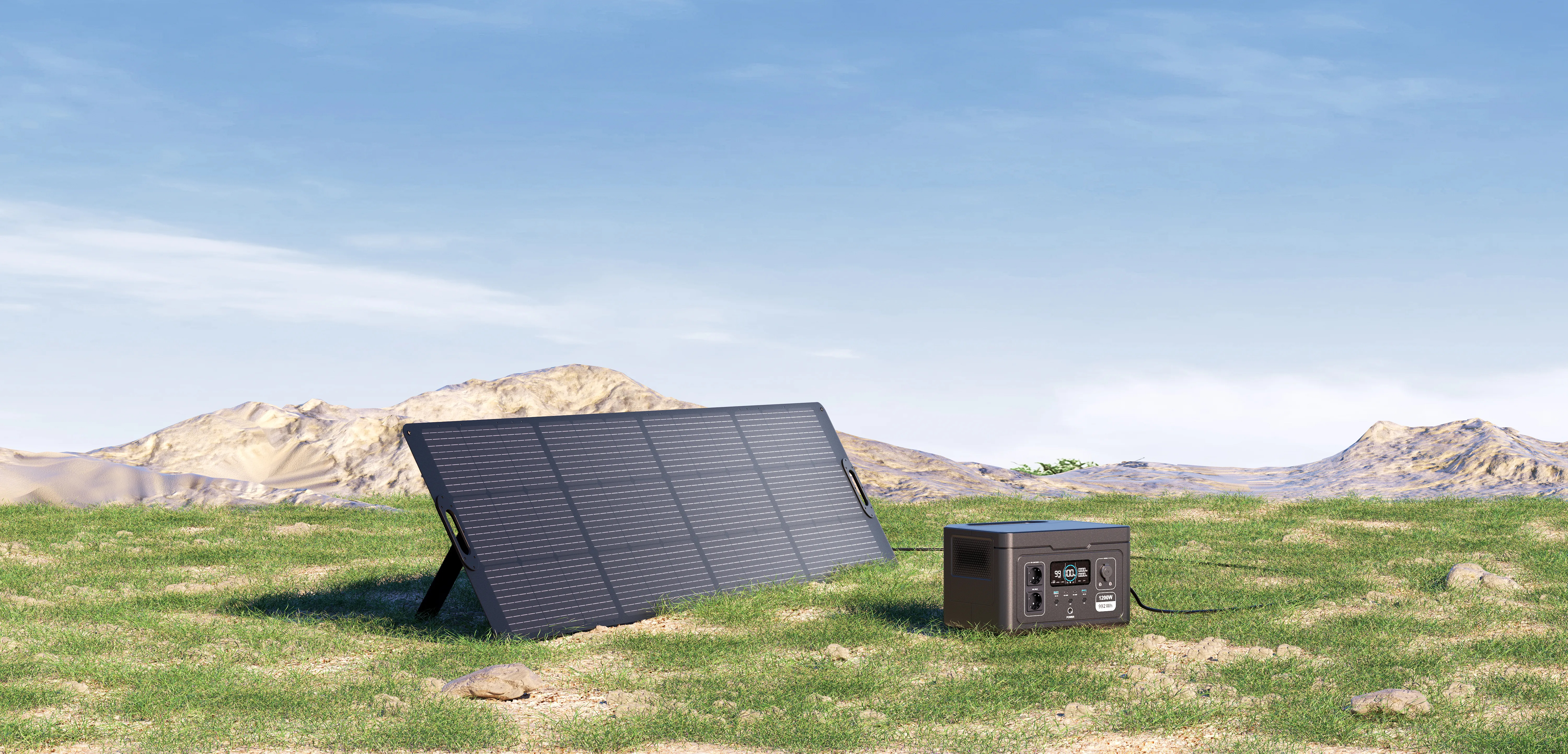 TRIMAXX PPV 240 Solar-Modul 240W für alle Power Station PPS und andere Powerstation mit DC7909 oder MC4 Anschluss