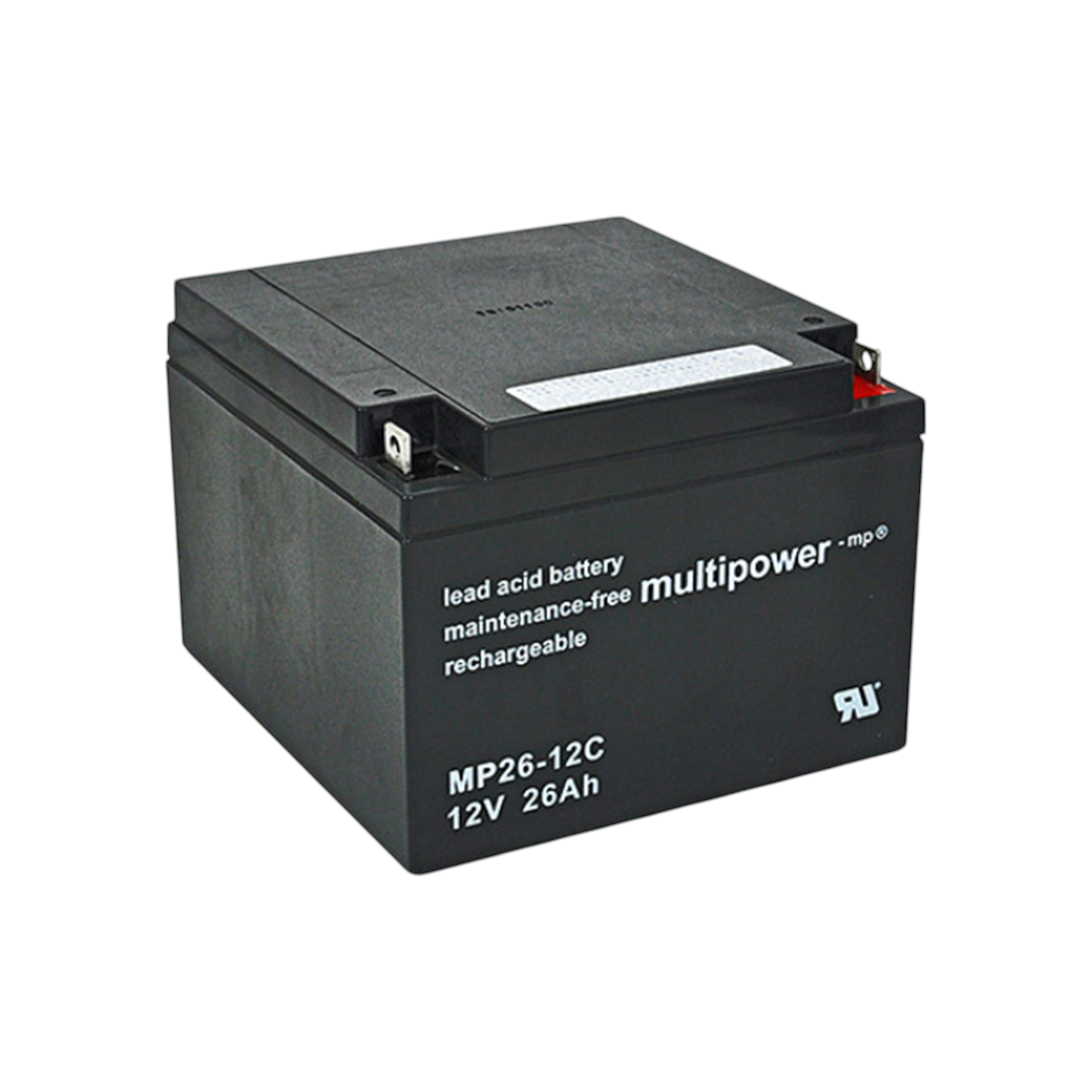MULTIPOWER MPC26-12I AGM Akku Pb 12V 26Ah zyklenfest M5 Innengewinde