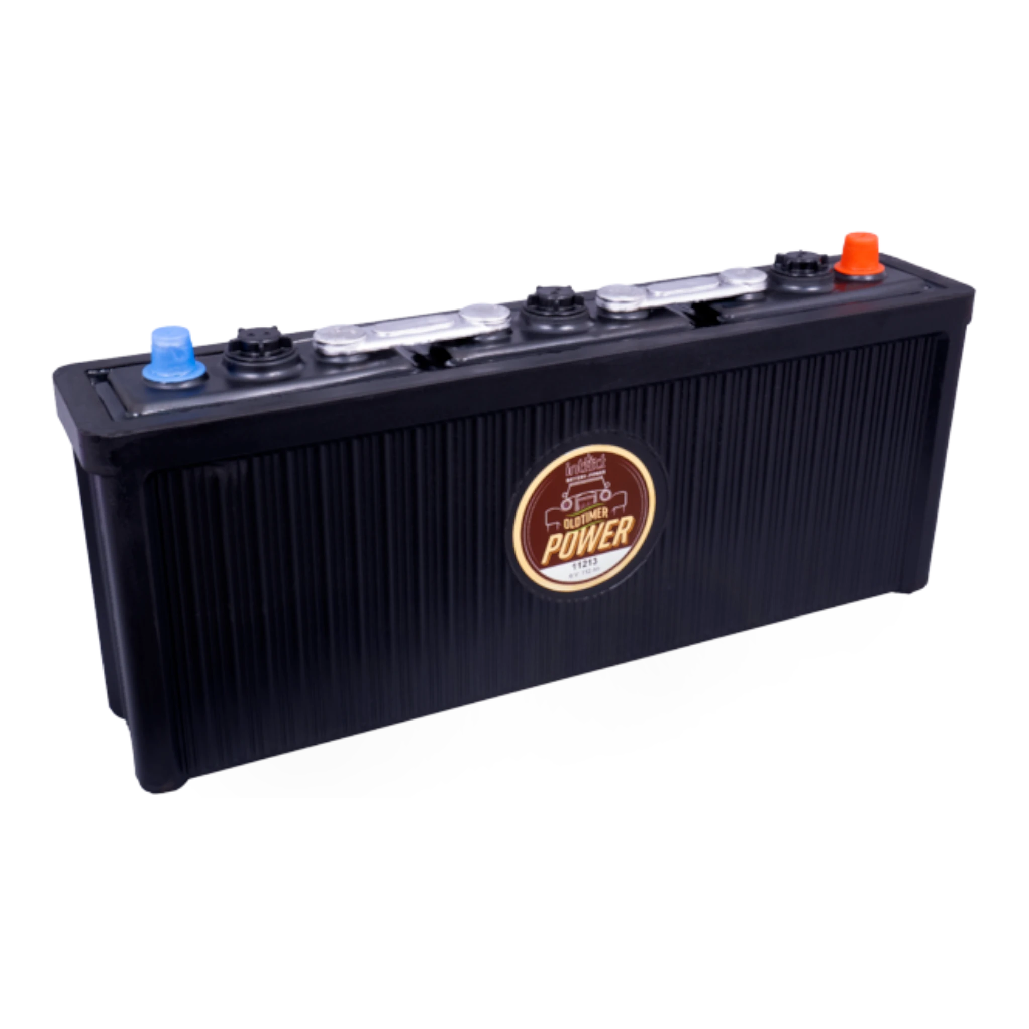 intAct Oldtimer-Power 11213 - Oldtimerbatterie 6V, 112Ah, 540A