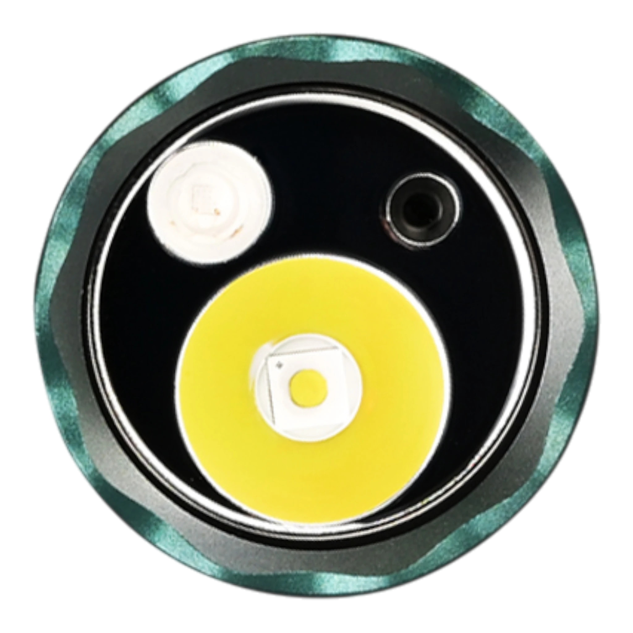 K1 EDC-Taschenlampe mit drei Lichtquellen weißes Licht/Laser/UV-Licht 1000 Lumen