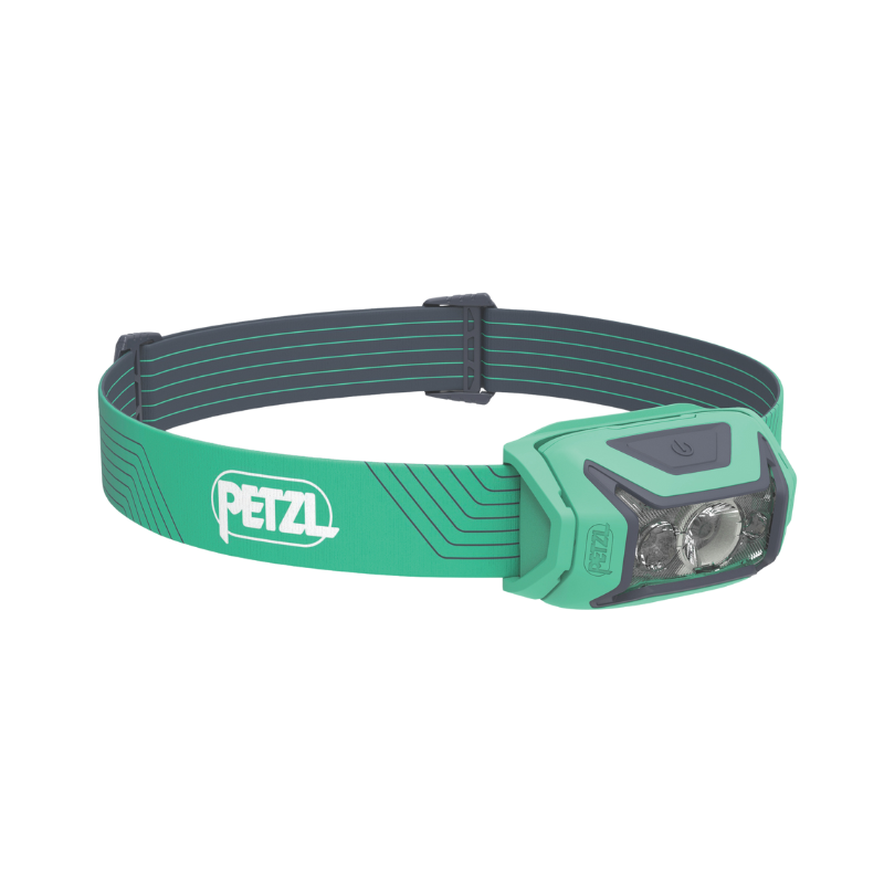 PETZL ACTIK Stirnlampe 450 Lumen inkl. 3x AAA Batterie grün