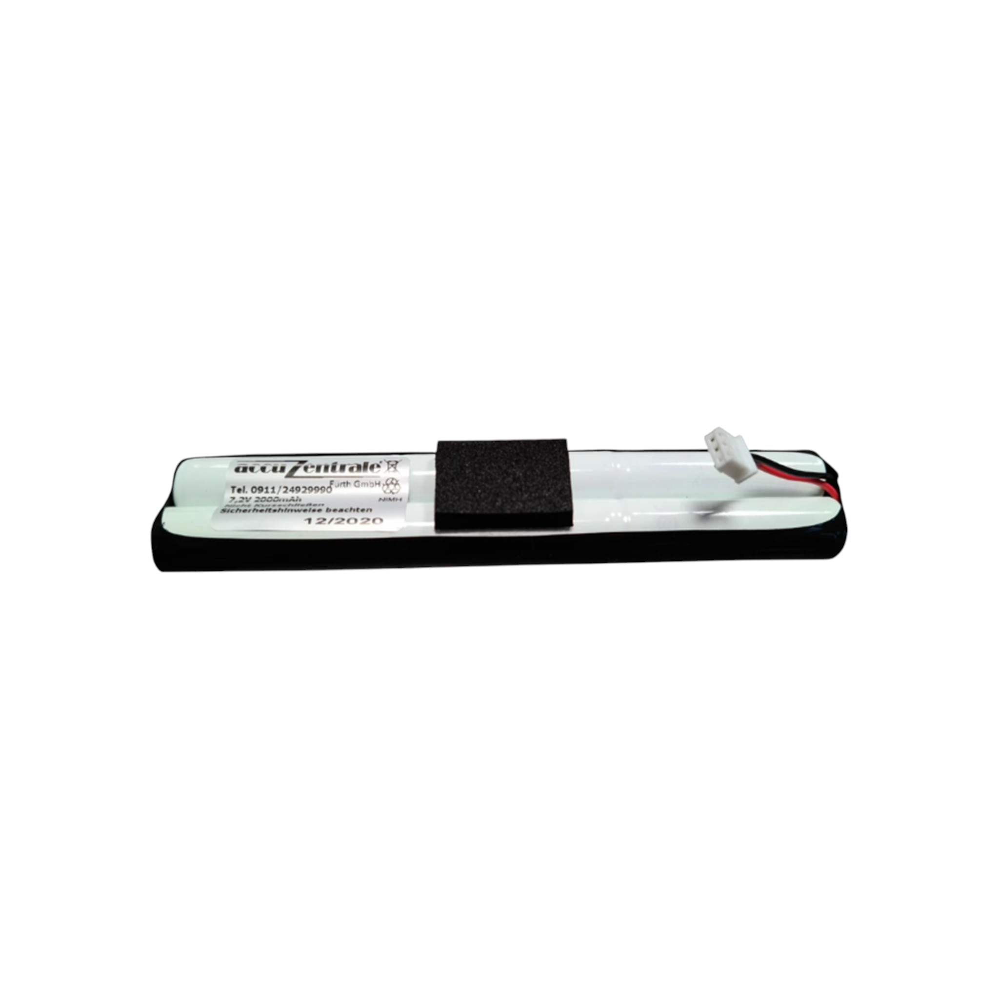 Konfektion Akku passend für KERN MBC-A08 Ni-MH 7,2V 2000mAh