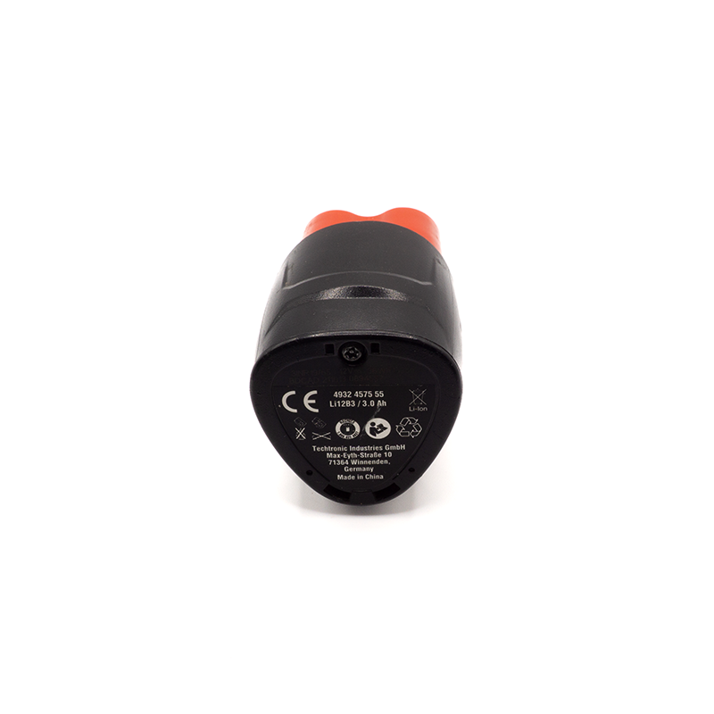 Zellentausch für Akku Techtronic Li12B3 34932 457 55 12V 3,1Ah