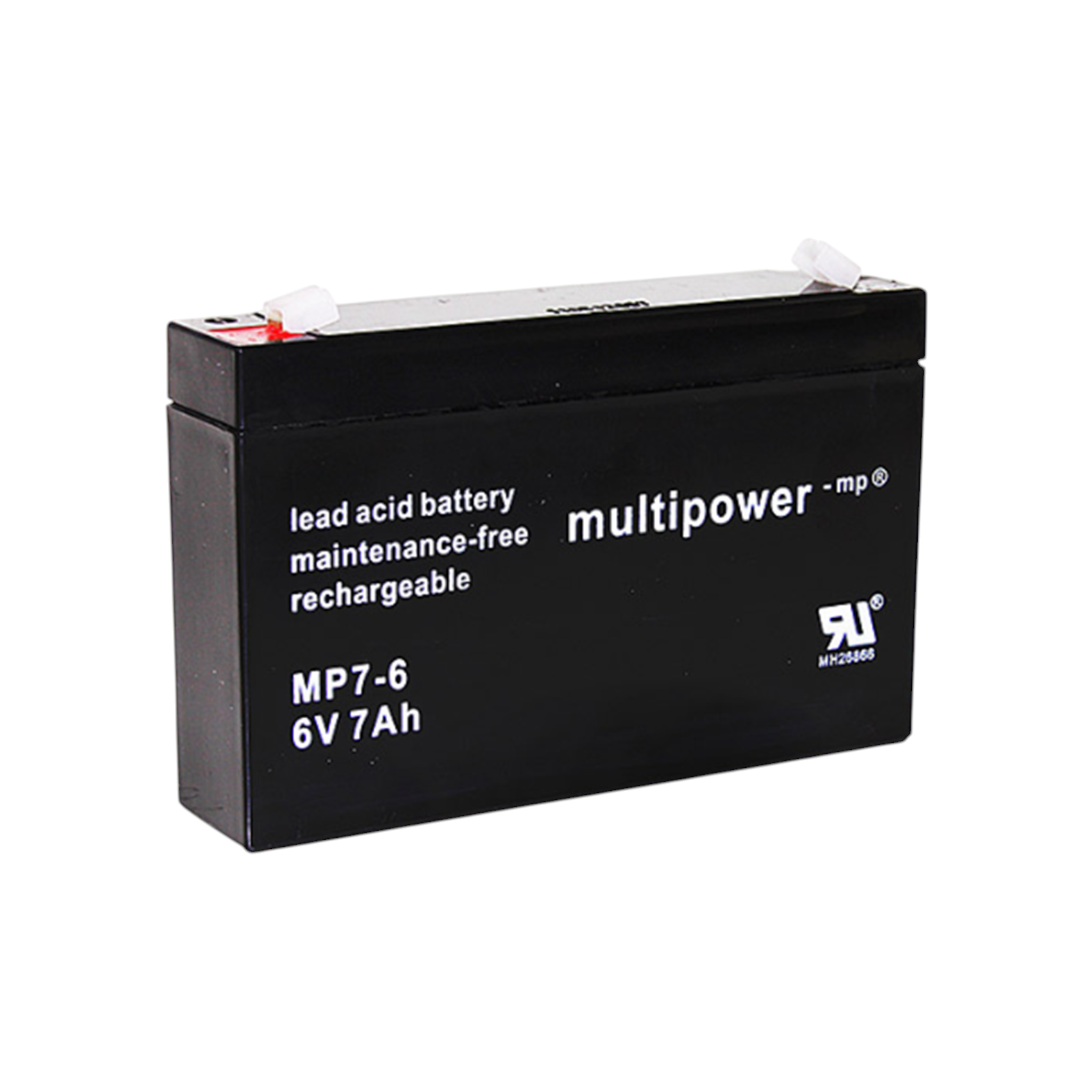 MULTIPOWER MP7-6 AGM Akku Pb 6V 7Ah 4,8mm Fastonstecker