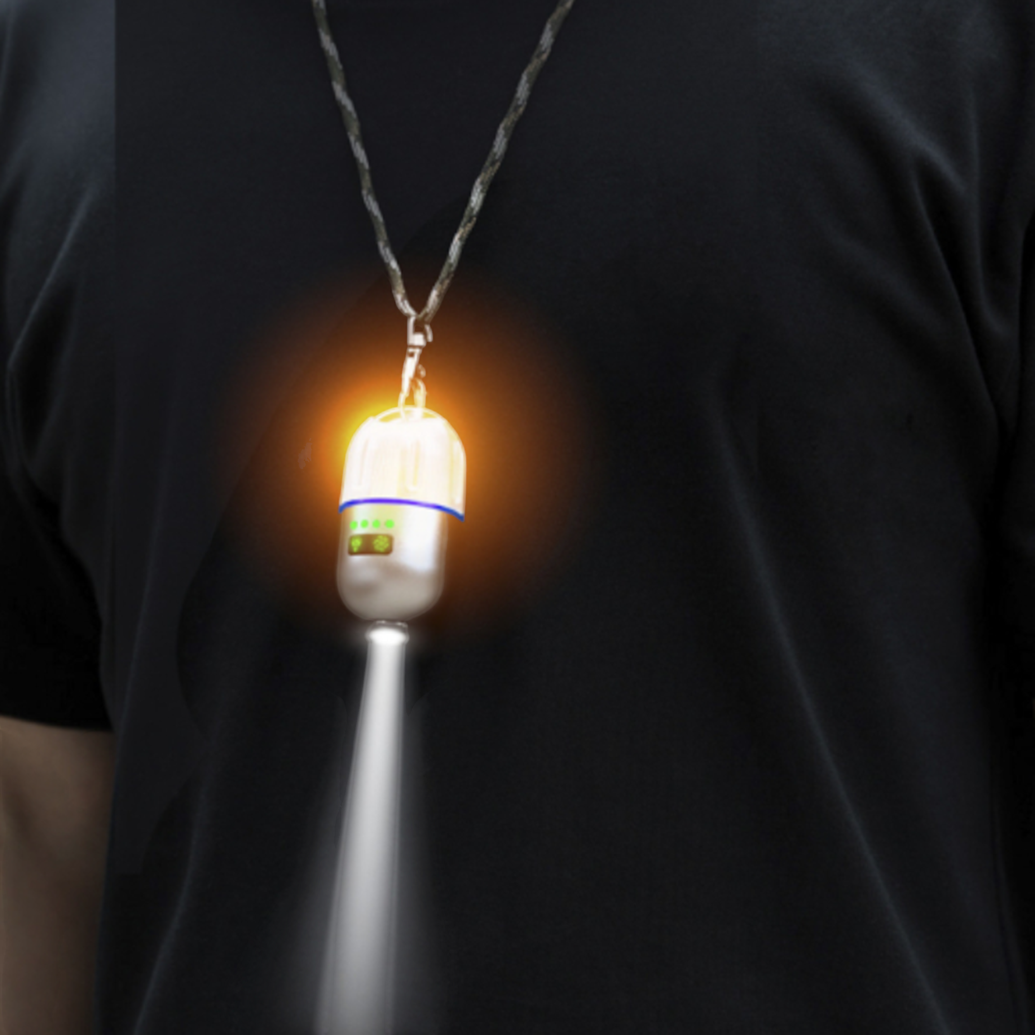 XCell MULTI-Light Roly Poly inkl. Li-Poly Akku  max. 253 Lumen inkl. Tripod + Umhängeband