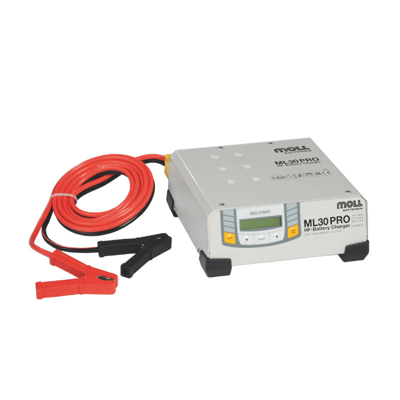 MOLL ML30 PRO Batterieladegerät 6V 12V 24V 30A