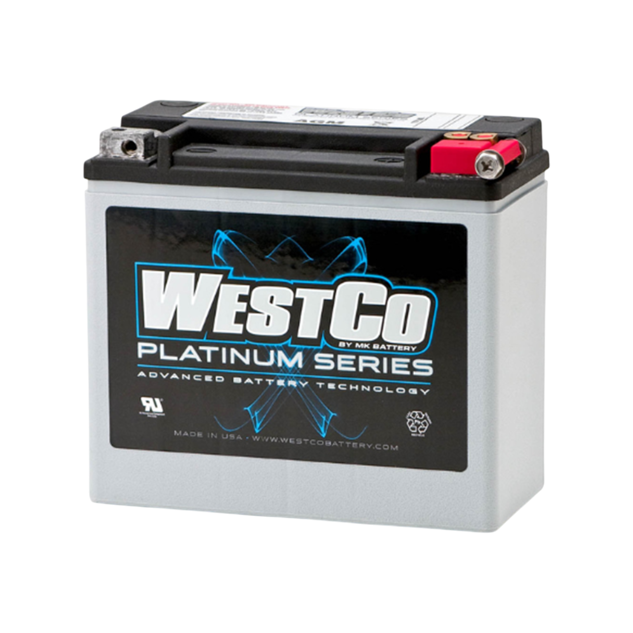 WCP20L WESTCO Motorradbatterie  12V 18Ah 310A (EN) PLATINUM Advanced AGM