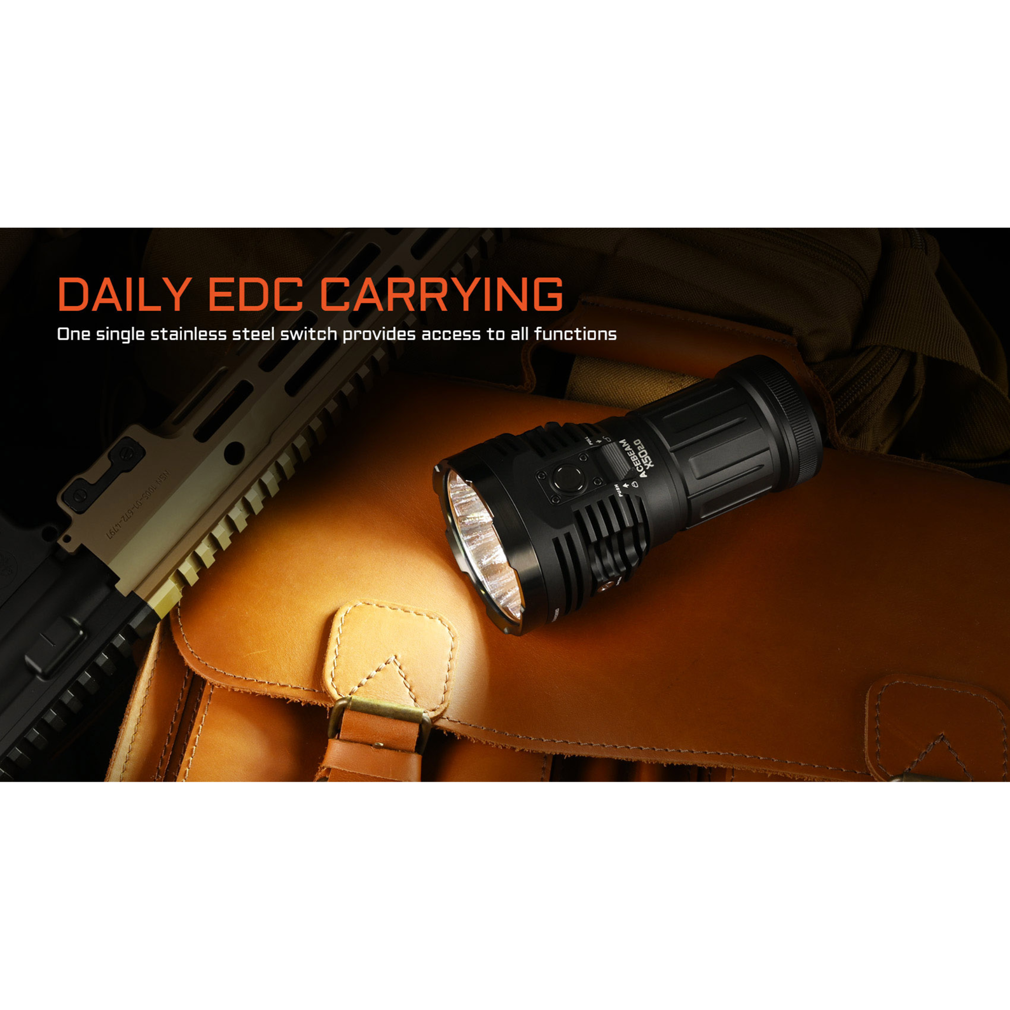 AceBeam X50 2.0 mit 45.000 Lumen