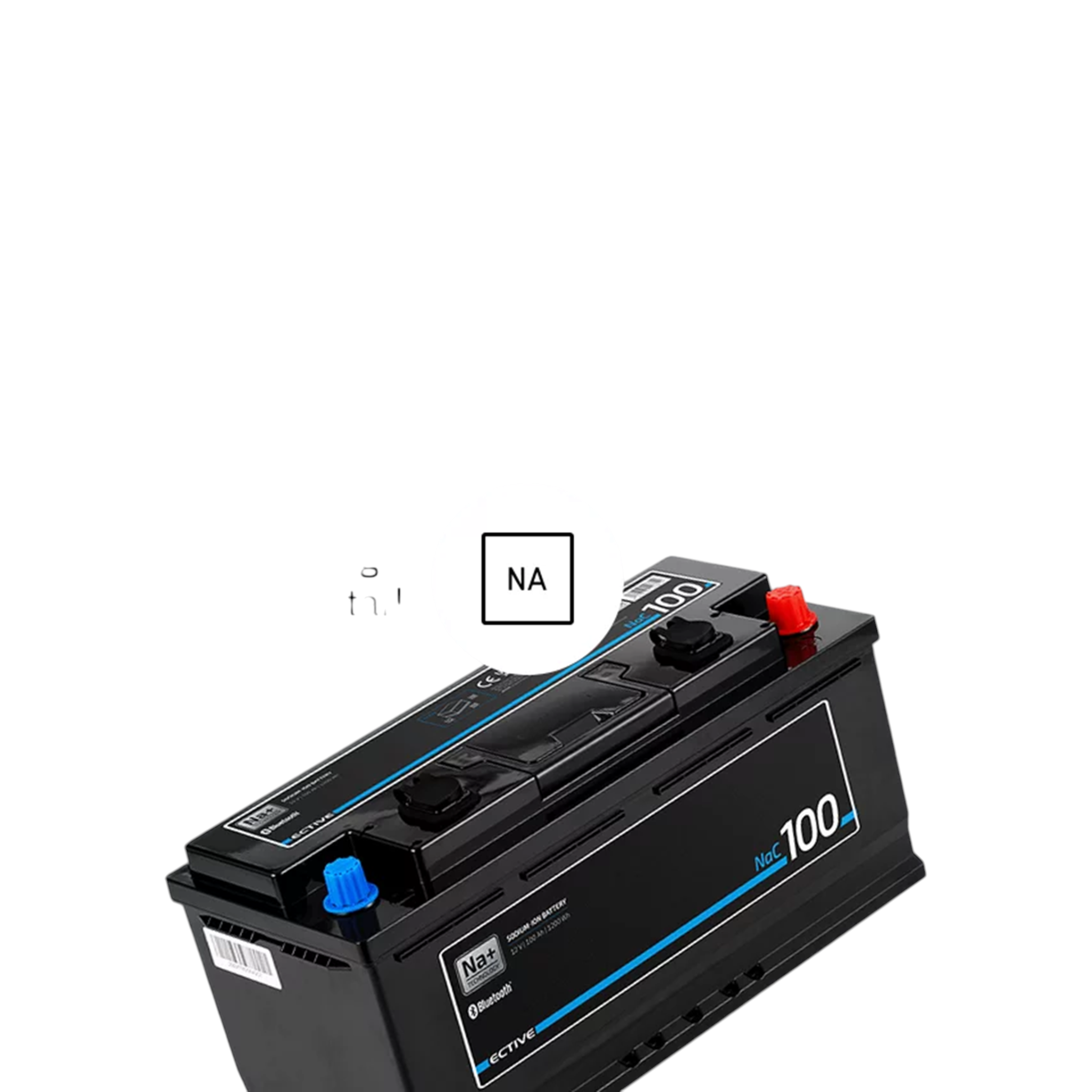 ECTIVE NaC 100 BT Natrium Versorgerbatterie 12V 100Ah