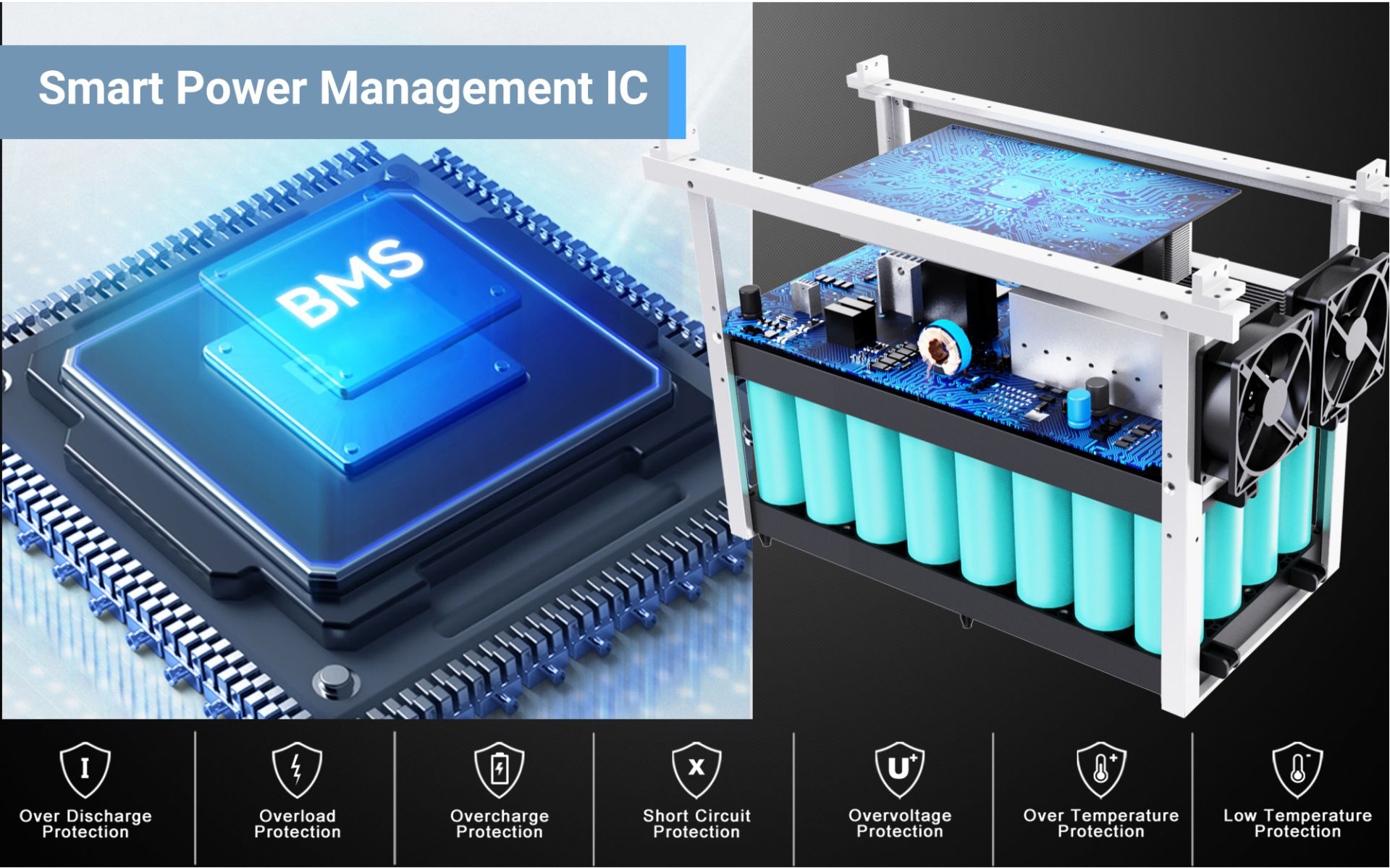 TRIMAXX PPS 2.0 professional Portable Powerstation  2048 Wh LiFePo4  Tragbare Stromversorgung in Kofferformat inkl. Wechselrichter bis 2500 Watt Dauerlast