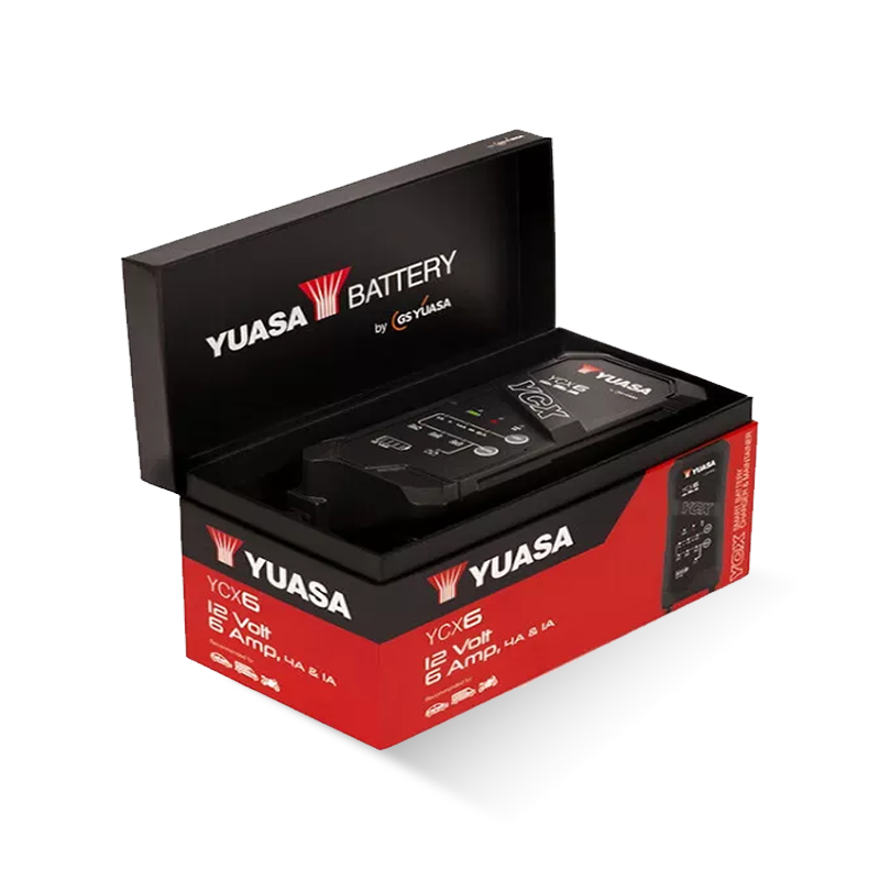 Yuasa Ladegerät YCX6 12V 6A Smart Charger