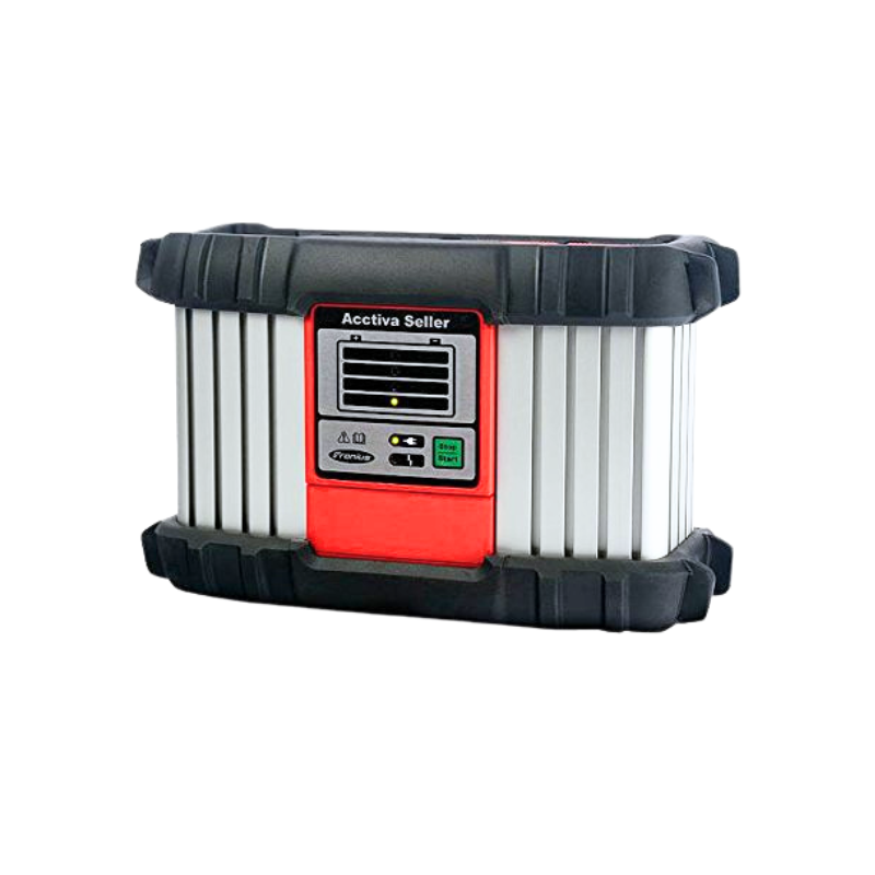 Acctiva Seller 12V - 30A,  LED-Anzeige, Netzkabel 5m, Ladeleitung mit  Klemmen 2,5m/6mm²/Klemme 80A