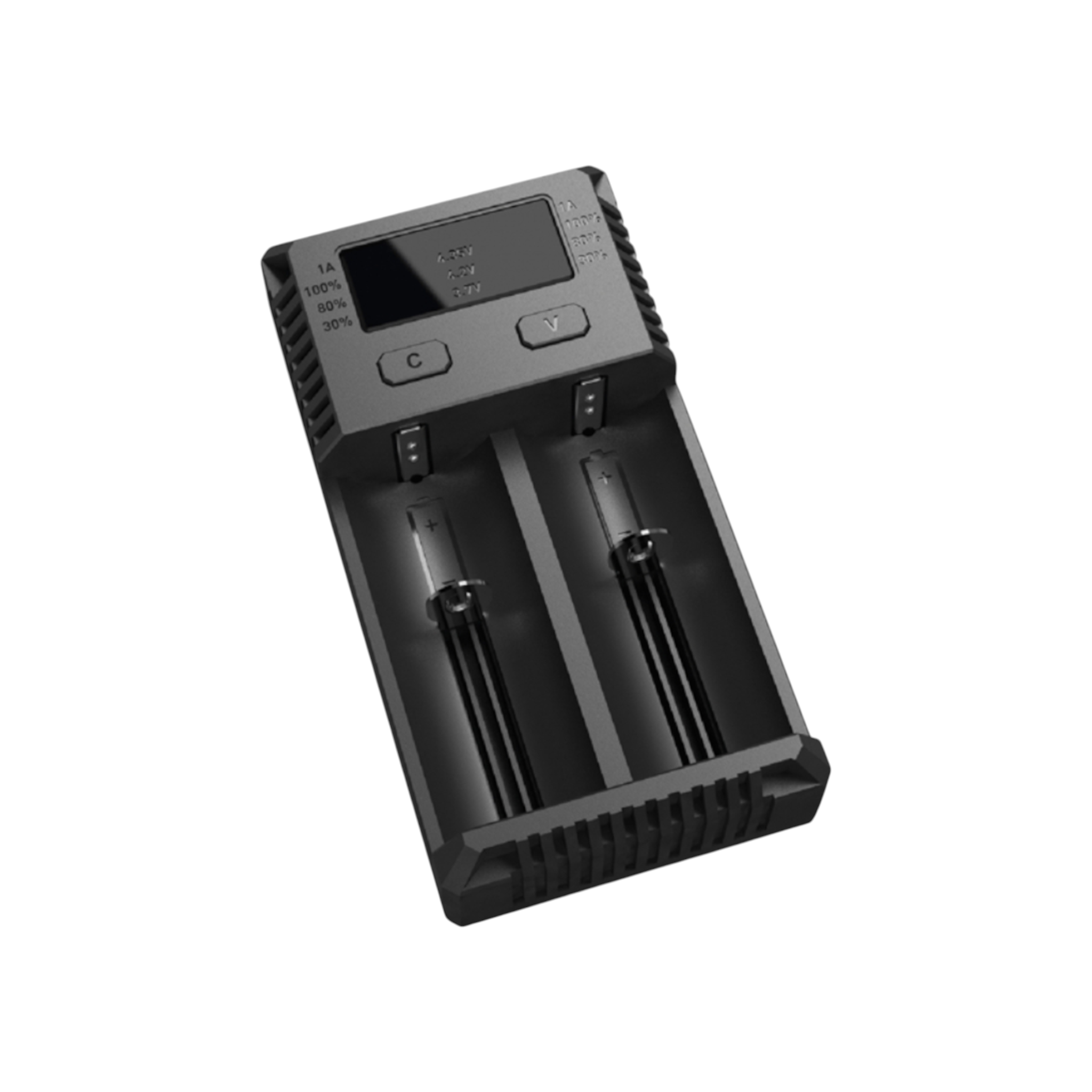 Ladegerät NITECORE Intellicharger NEW i2 für 1-2x 18650/18335/14500 Li-ion 3,6V/3,7V AAA,AA,SC,C NiMH/NiCd 1,2V / LiFePo4 3,2V