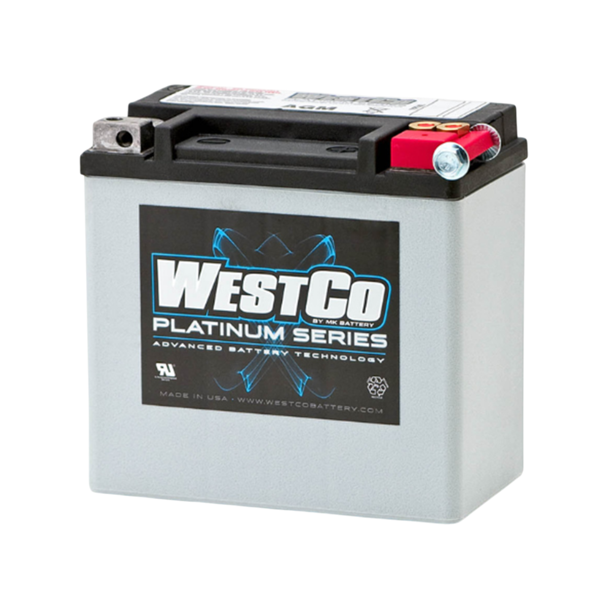 AGM WCP14L / YTX14L-BS Motorradbatterie wartungsfrei verschlossen