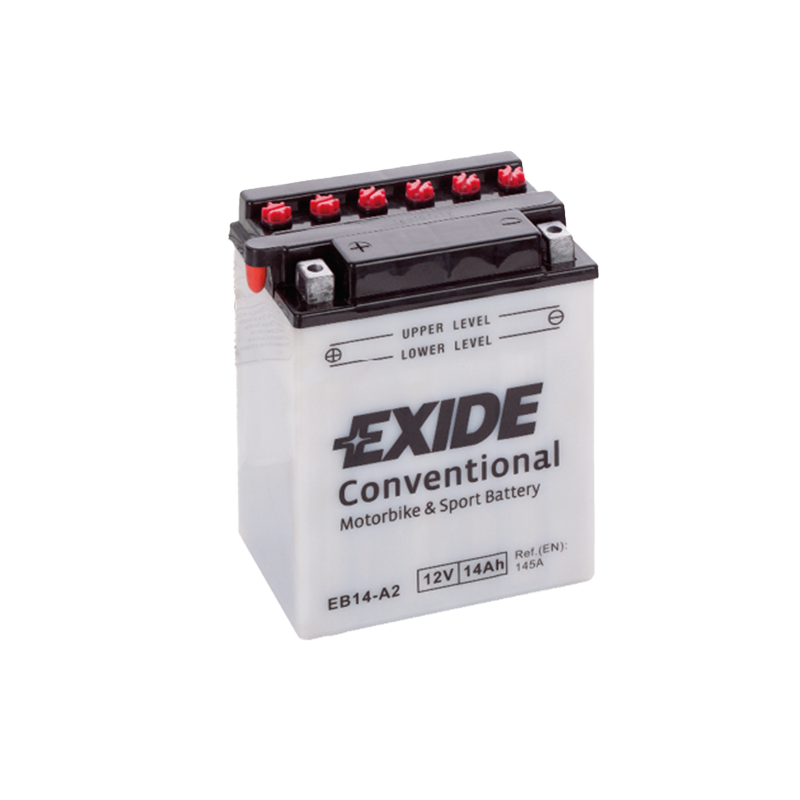 EXIDE EB14-A2 Motorradbatterie tro mit Säurepack