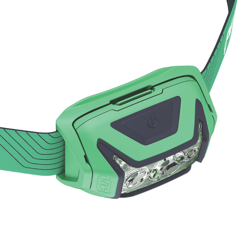 PETZL ACTIK Stirnlampe 450 Lumen inkl. 3x AAA Batterie grün