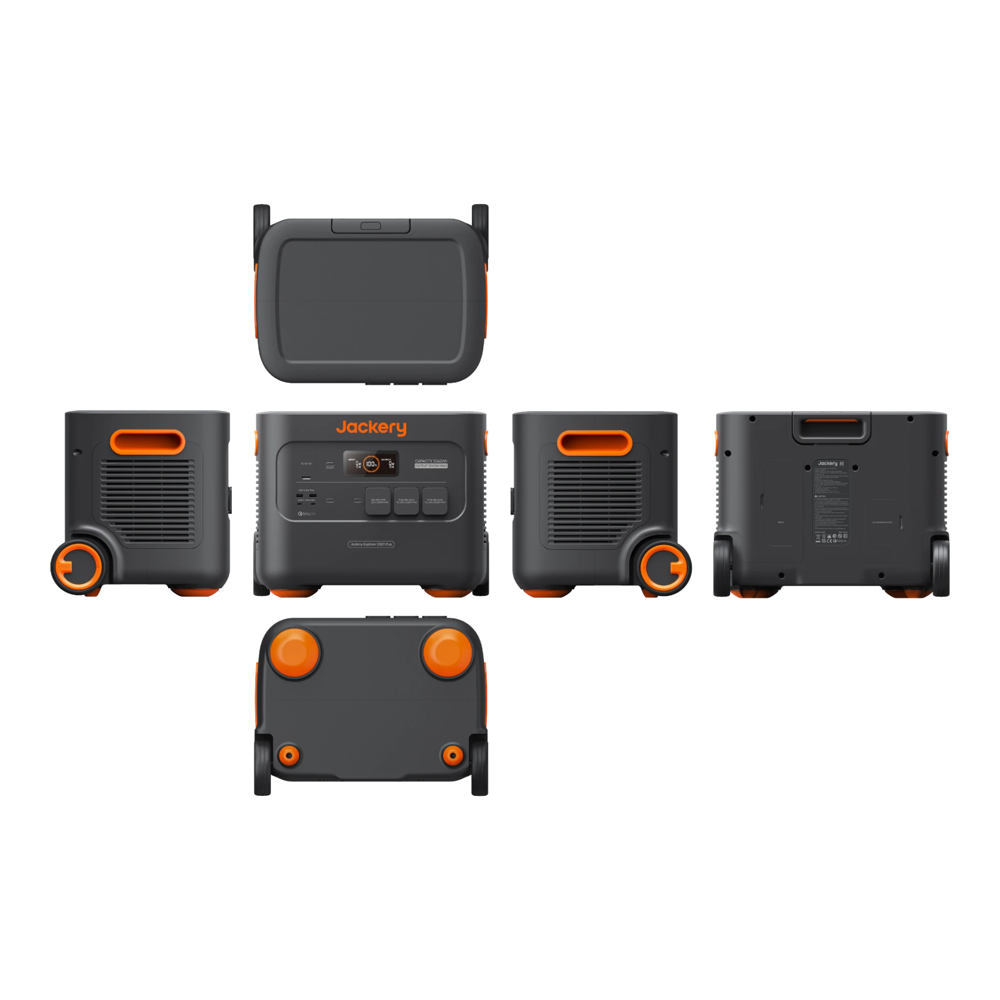 Jackery Explorer 2000 Plus Powerstation 2042,8Wh / 3000W LiFePO4 45600mAh