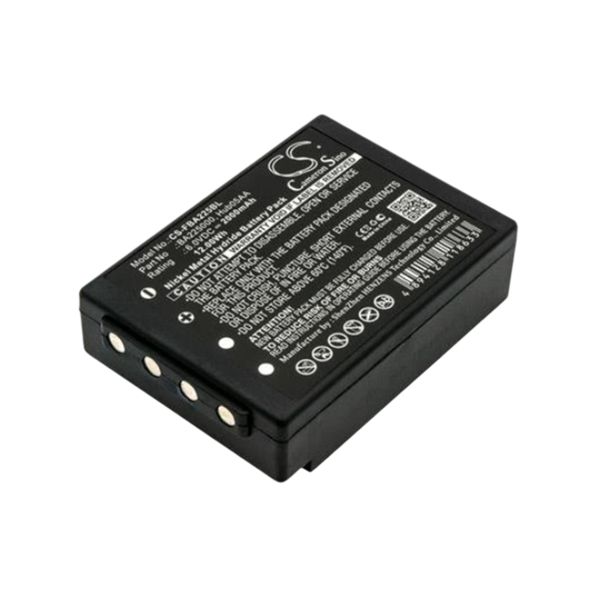 Akku für Funk- Kransteuerung HBC  FUB05AA / BA225000 / BA225030 Ni-MH 6V 2000mAh