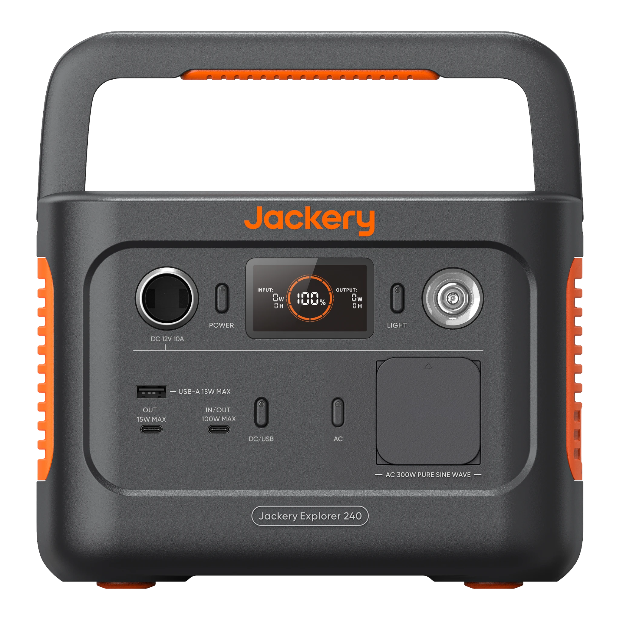 Jackery Explorer 240 v2 Powerstation 256Wh / 300W LiFePO4 20Ah