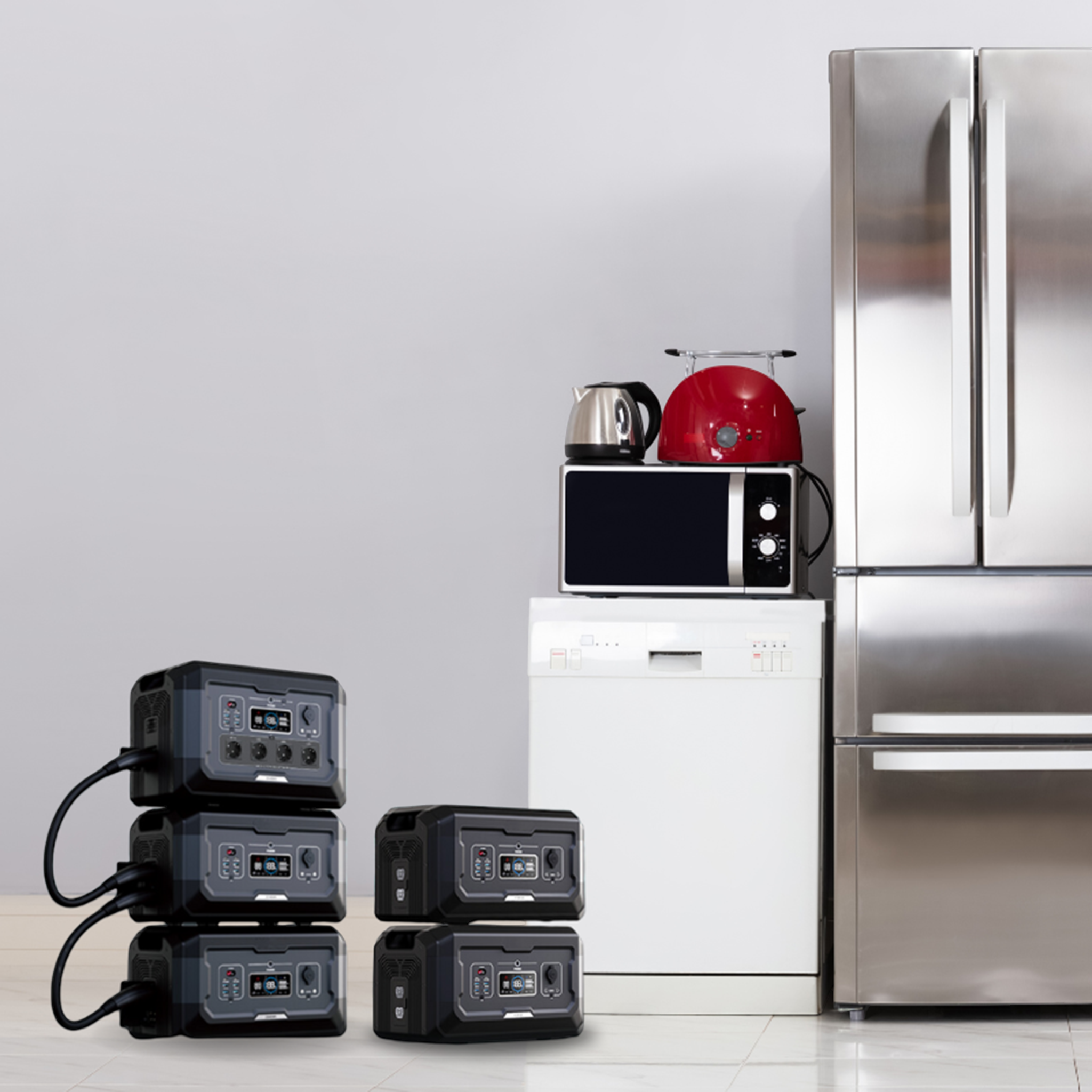 TRIMAXX PPS 2.0X professional Portable Powerstation  2048Wh LiFePo4  Erweiterungsakku für tragbare Stromversorgung  in Kofferformat für PPS 2.0 und PPS 3.0