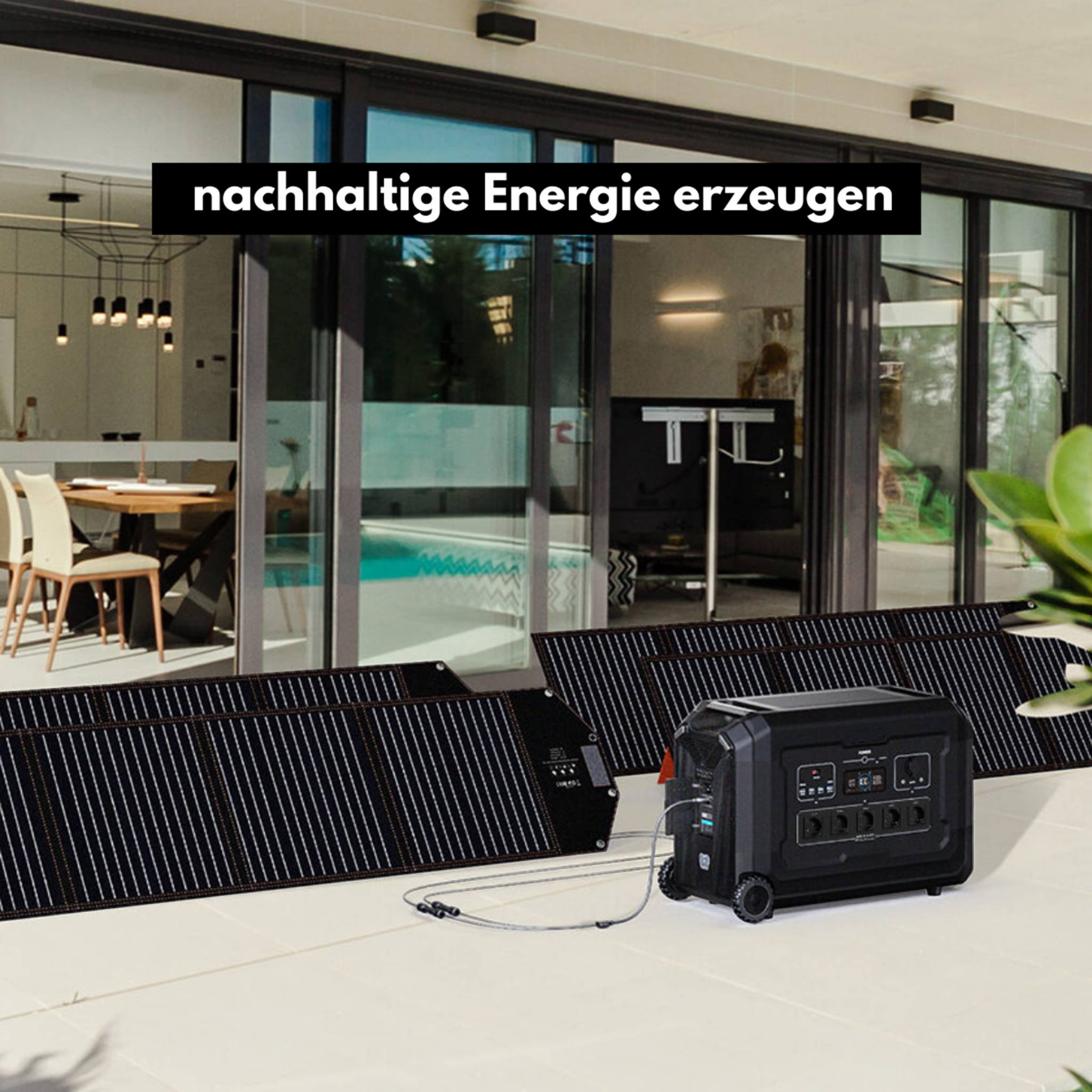 TRIMAXX PPV 220 Solar-Modul 220W für alle Power Station PPS mit DC7909