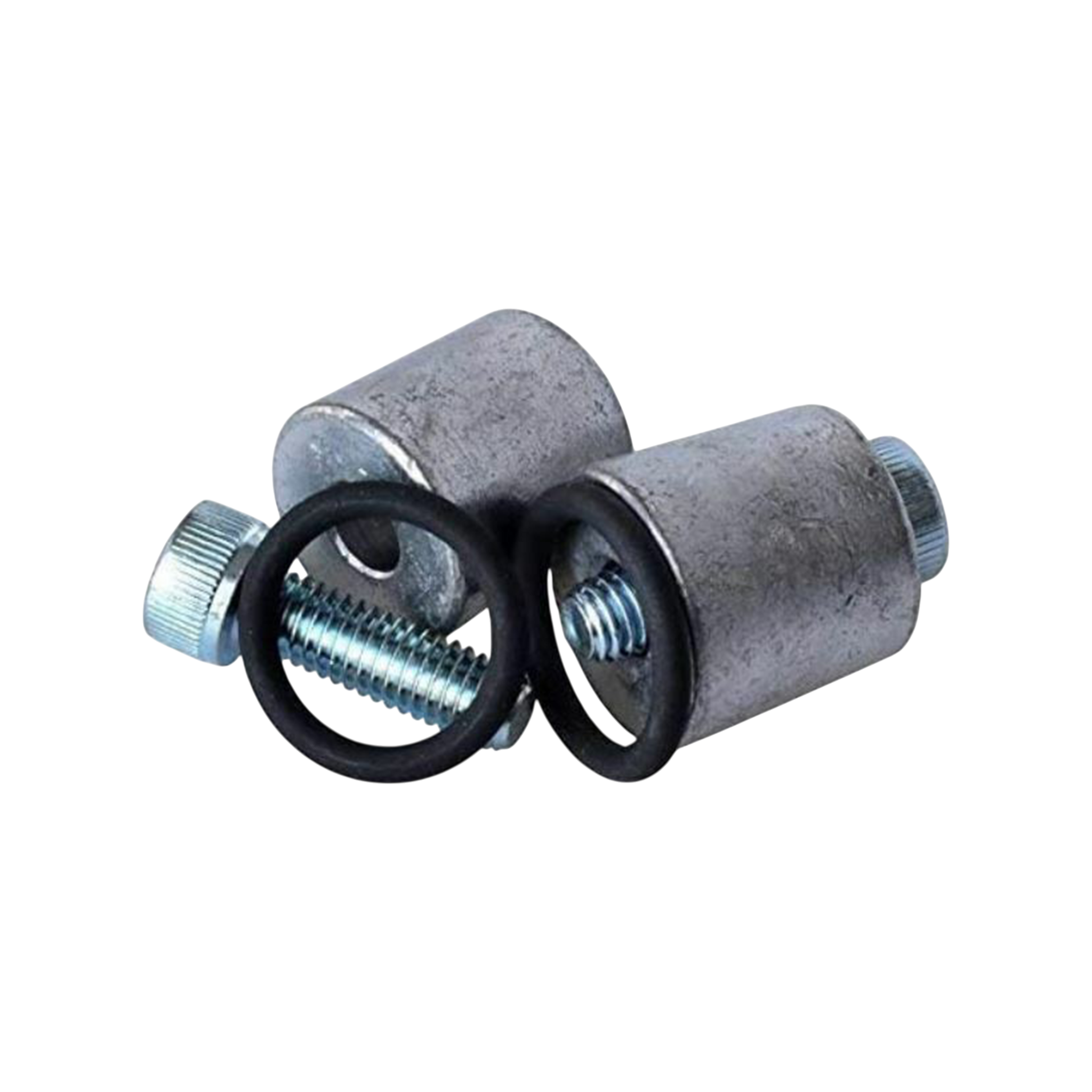 1Satz Poladapter  M6-Innengewinde auf DIN-A Rundpol