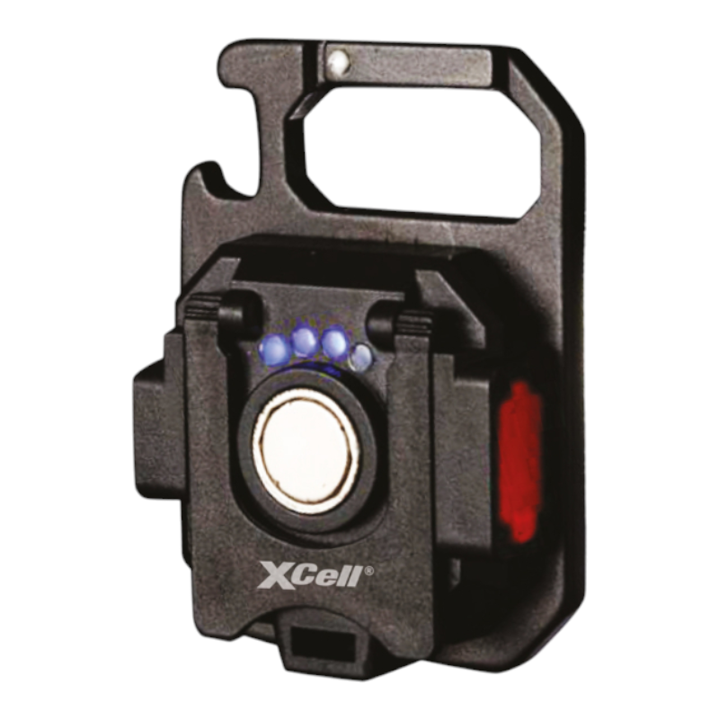 XCell Work Square LED-Akku-Leuchte 7 Lichtmodi mit Magnet und USB-C Ladebuchse