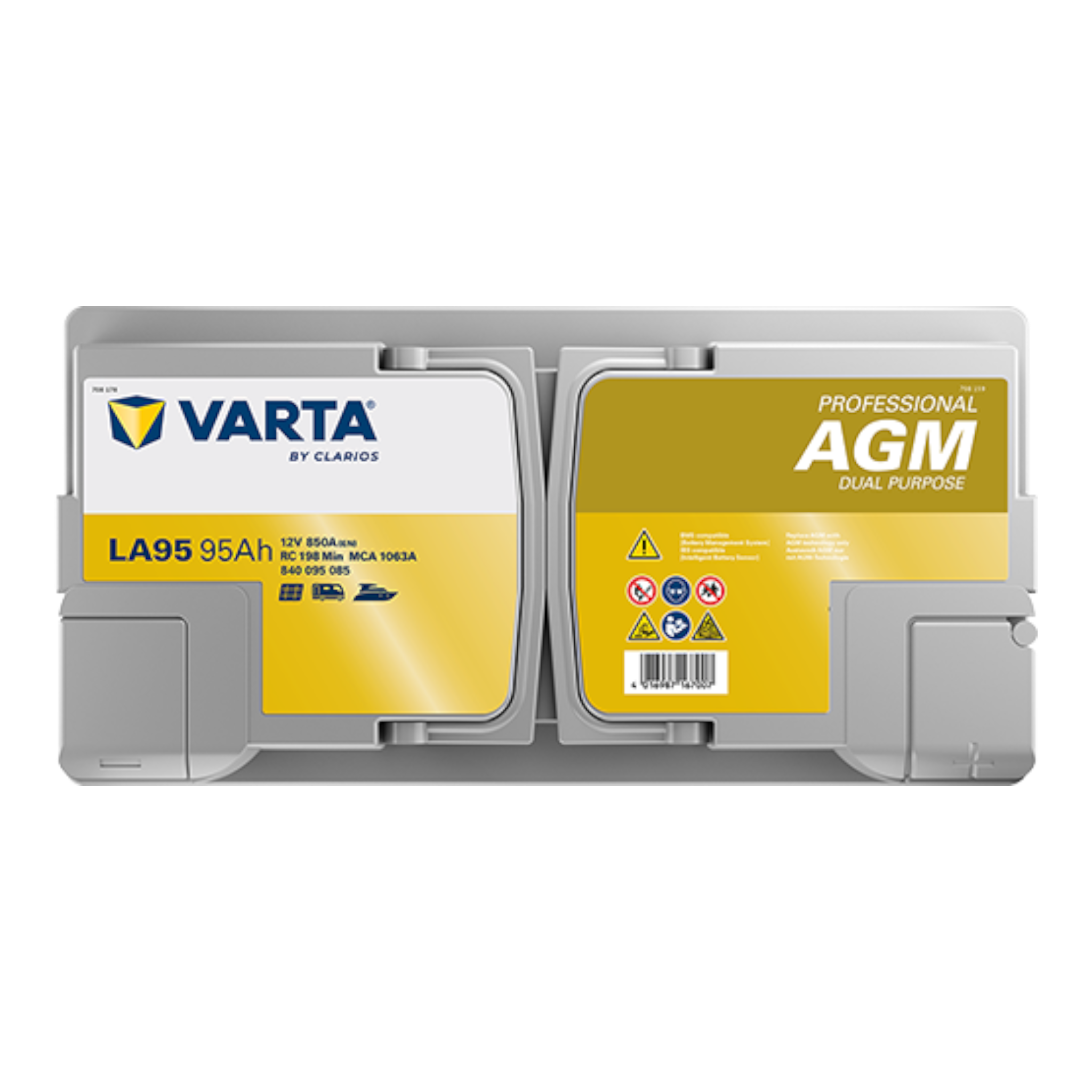VARTA Professional Dual Purpose AGM 840095085 / LA95 AGM 12V 95Ah (EN) 850A (EN)