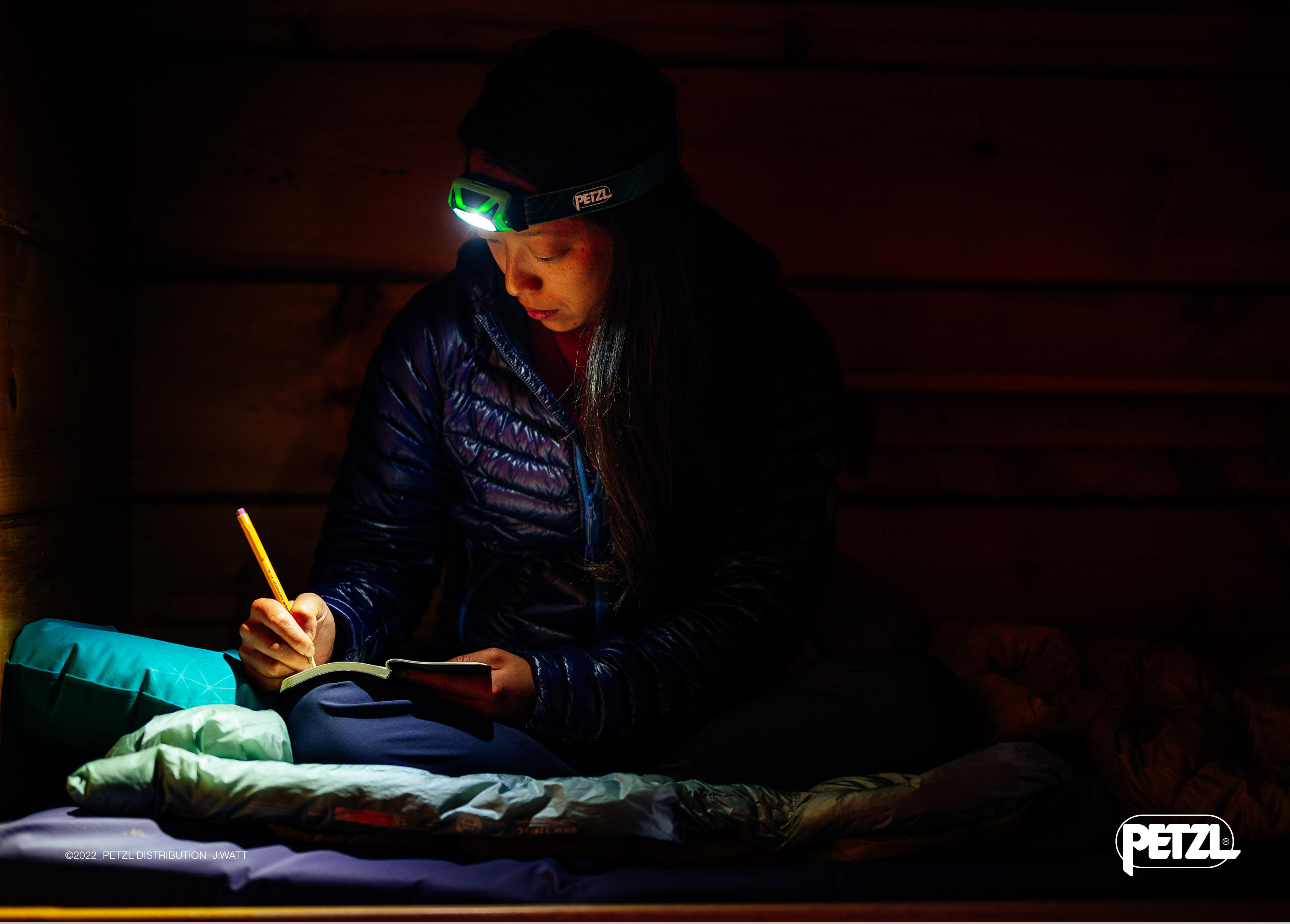 PETZL TIKKINA Stirnlampe 300 Lumen grün