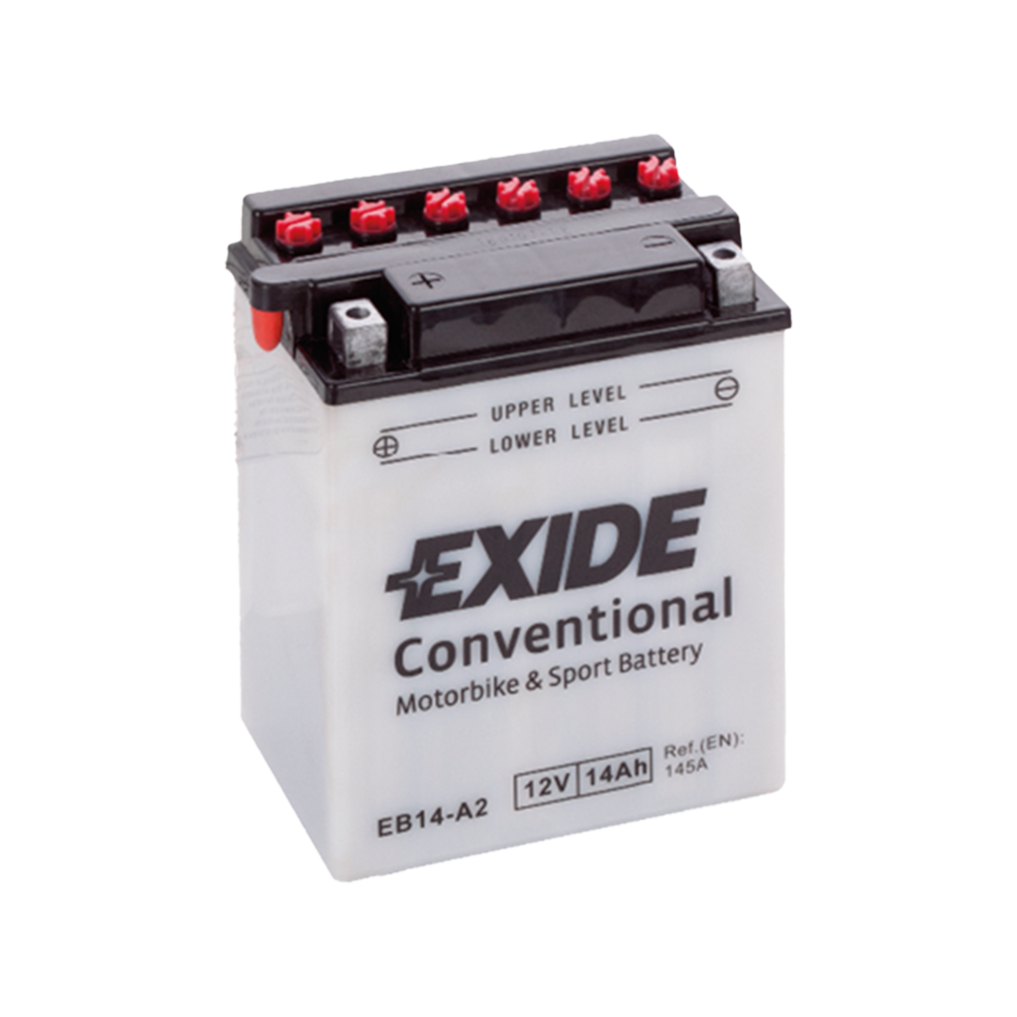 EXIDE EB14-A2 Motorradbatterie tro mit Säurepack