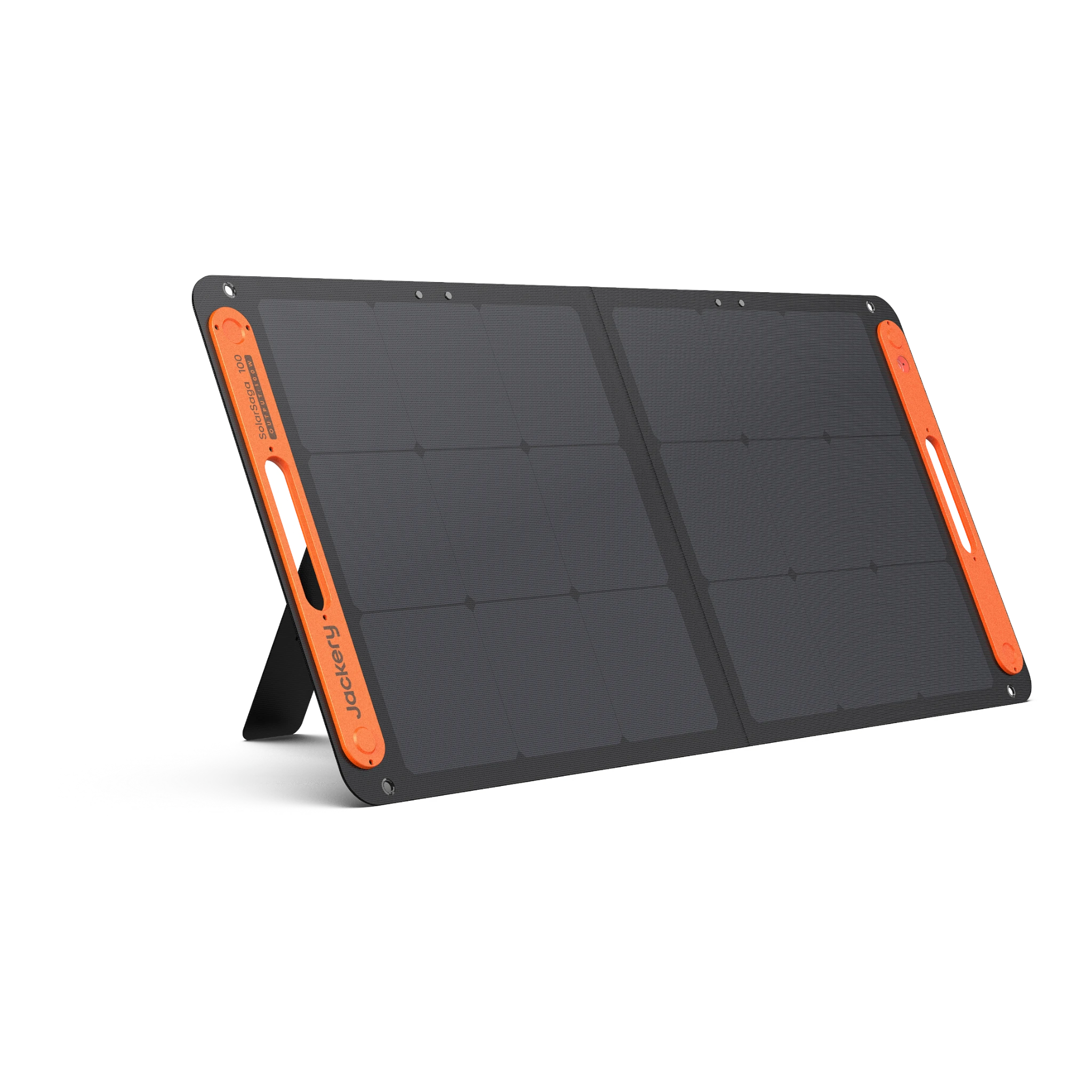 Jackery SolarSaga 100W Solarpanel 100 Watt Transportmaß: 60,96cm x 53,34cm x 3,3cm Aufstellmaß: 121,92cm x 53,34cm x 1,78cm Gewicht: 3,6kg