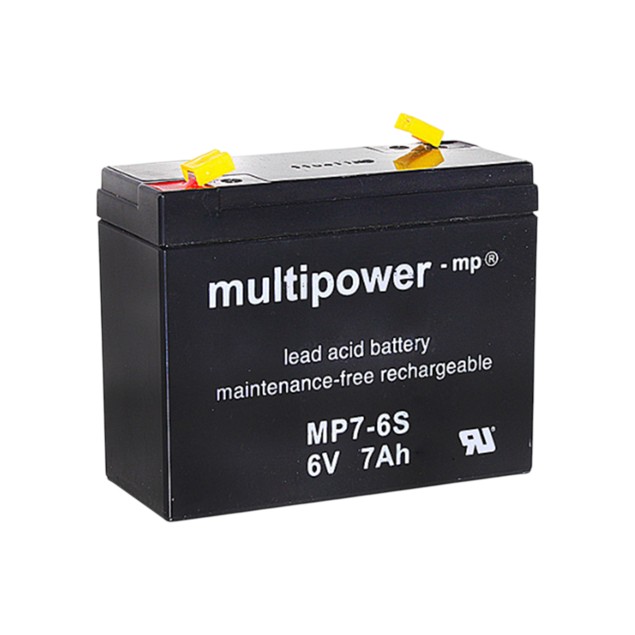 MULTIPOWER MP7-6S AGM Akku Pb 6V 7Ah 4,8mm Fastonstecker