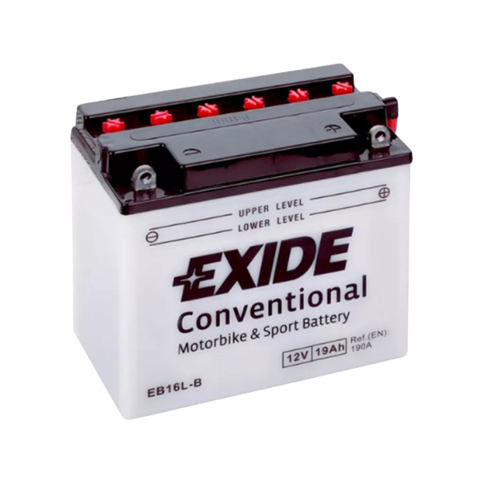 EXIDE EB16L-B Motorradbatterie tro mit Säurepack