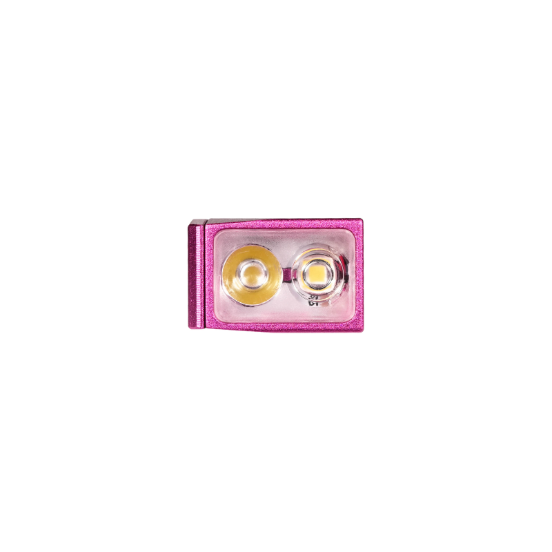 Acebeam Keylite 500 pink 500 Lumen, aufladbar über USB-C, Doppelte LEDs Ultrakompakt, 6 Modi, Wasserfest, Leuchtdauer 12h