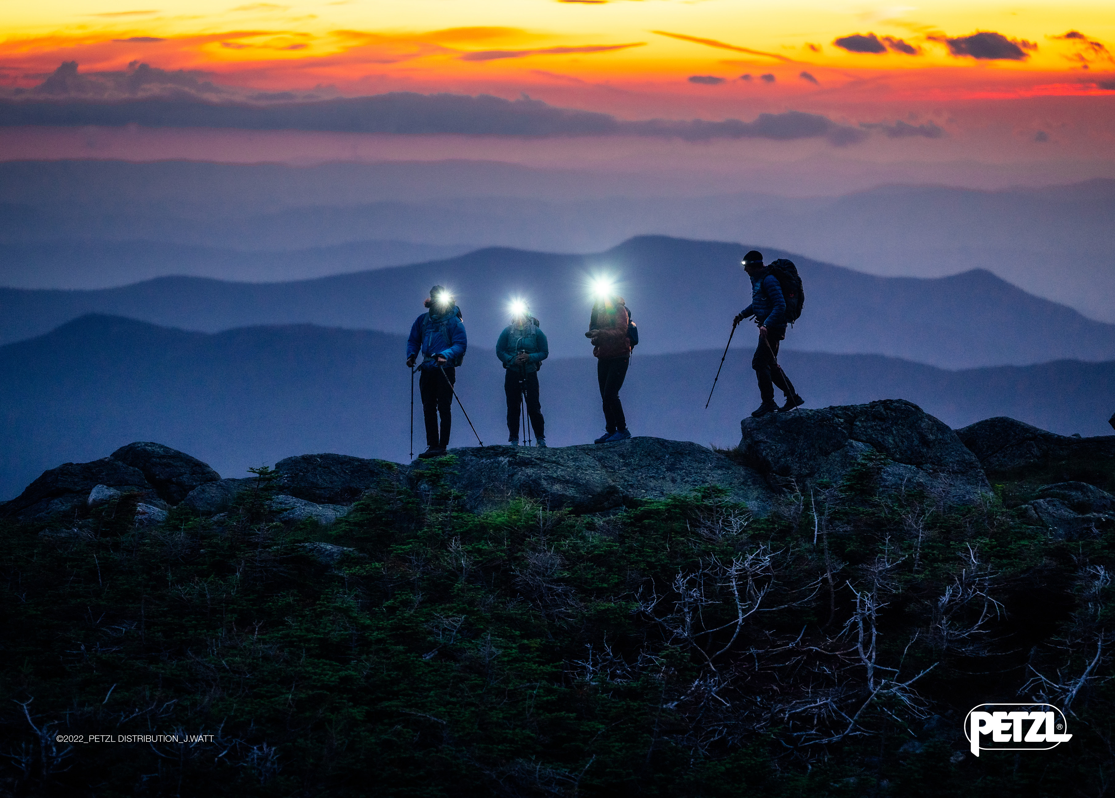 PETZL ACTIK Stirnlampe 450 Lumen grün