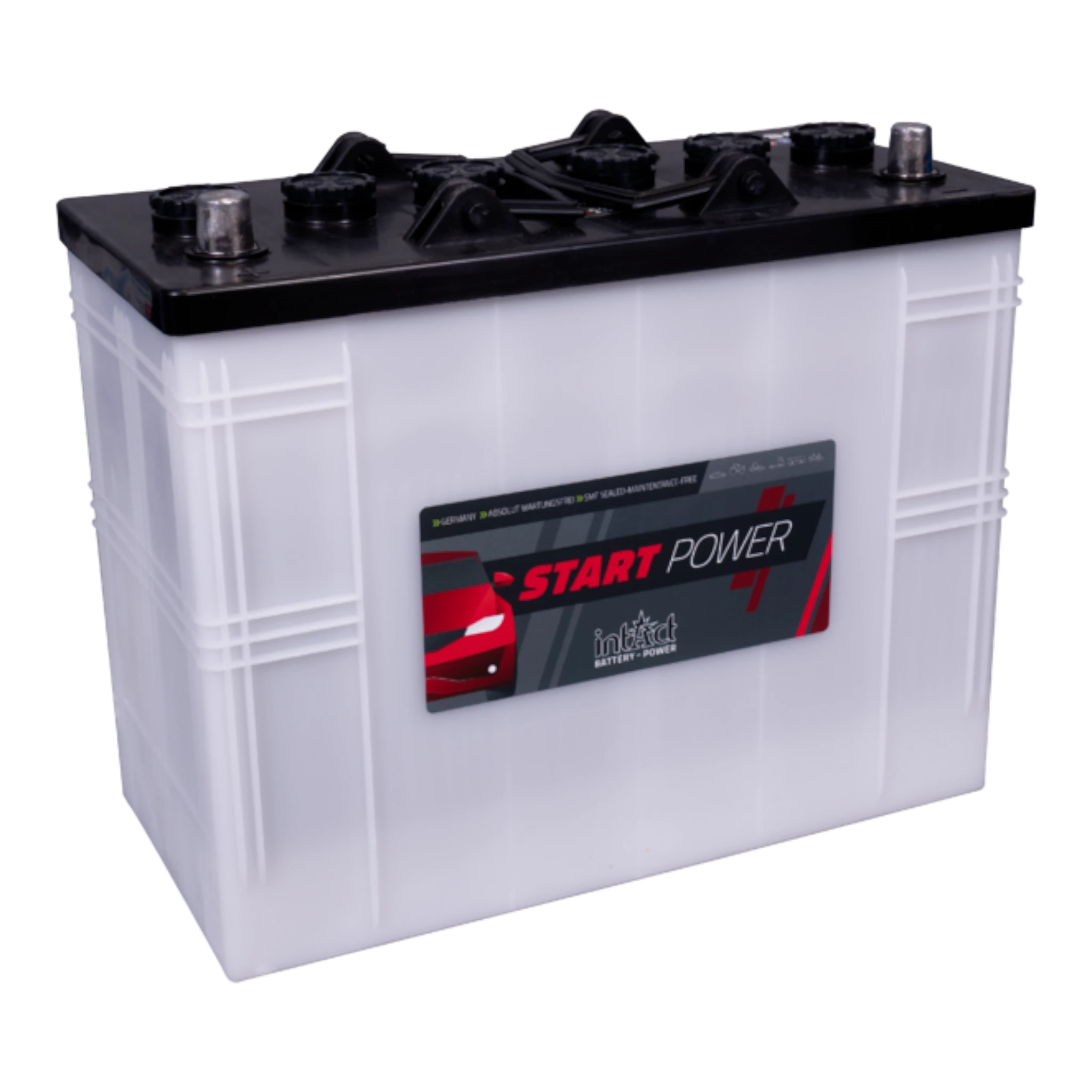 intAct Start-Power Truck 62513 - LKW Batterie 12V, 125Ah, 640A