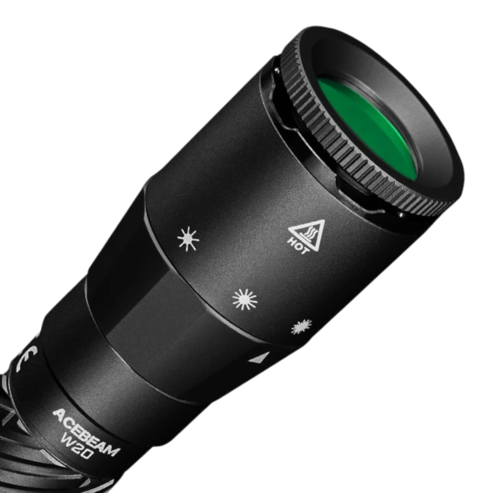 Acebeam W20 LEP-Taschenlampe mit breitem Abstrahlwinkel. max. 600 Lumen/bis 1100Meter