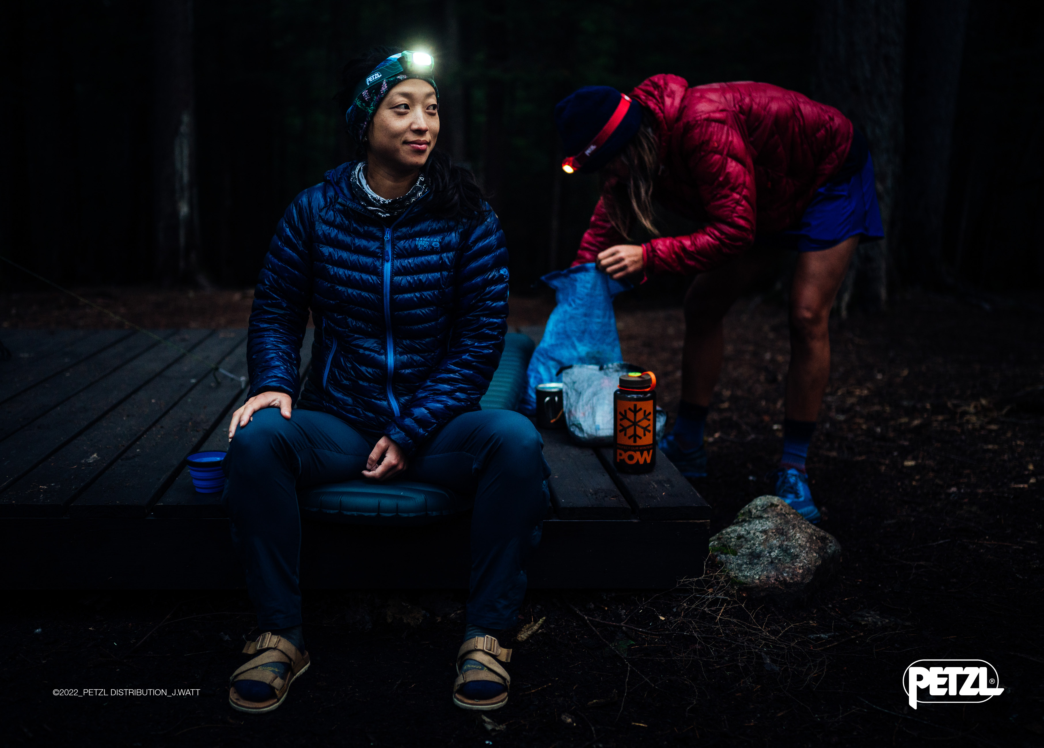 PETZL TIKKINA Stirnlampe 300 Lumen inkl. 3x AAA Batterie grün