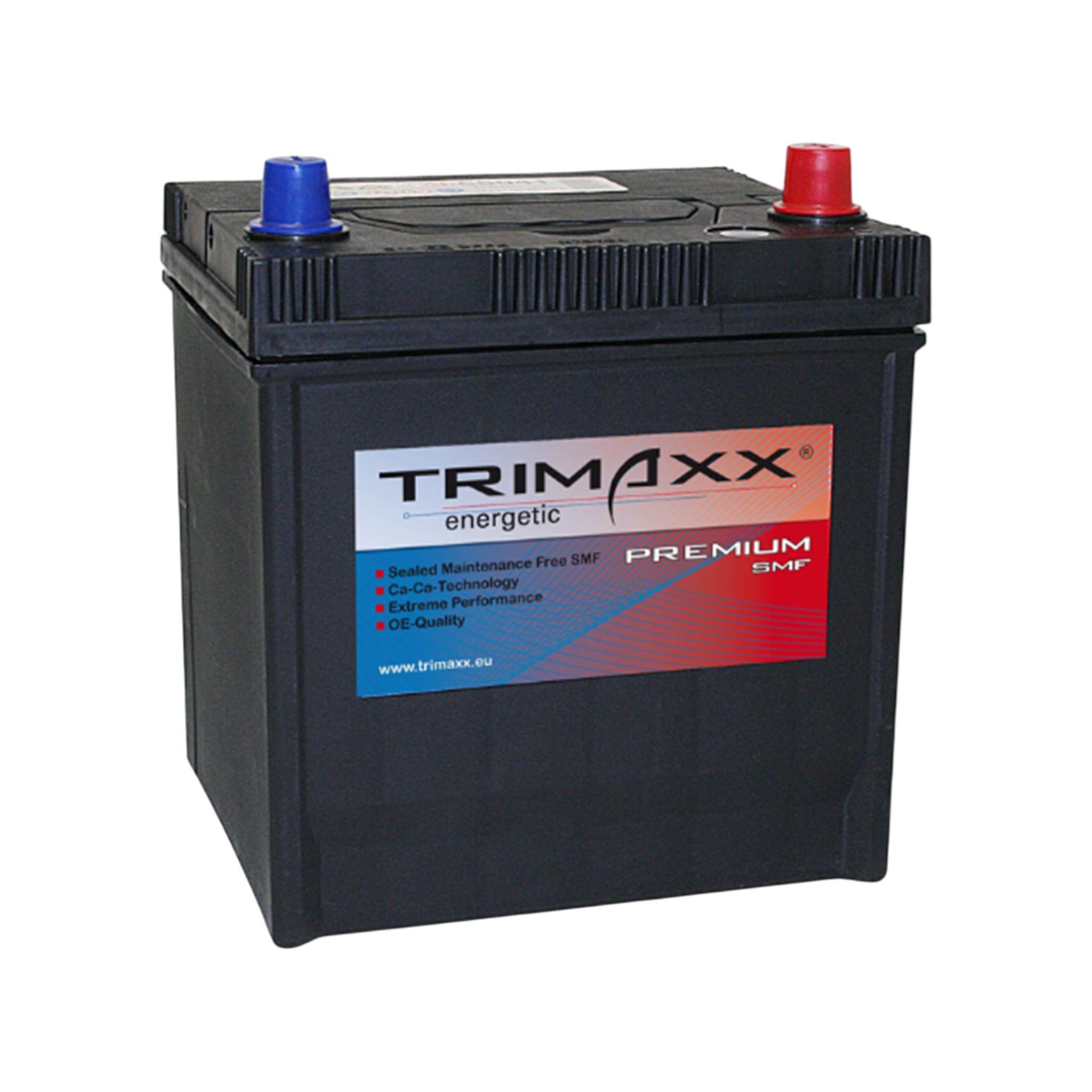 TRIMAXX energetic "Premium SMF" 55041 Starterbatterie mit Bodenleiste 12V 50Ah/C20 - 360A(EN)