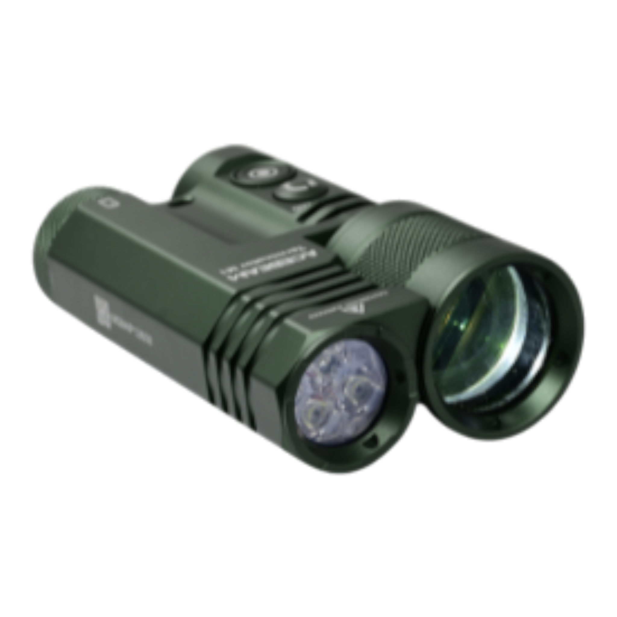 ACEBEAM Terminator M1 Dual LEP-Laser und  LED-Taschenlampe, 3.500 Lumen, zoombarer  Scheinwerferstrahl, 6.500K, Desert Sand oder Grün