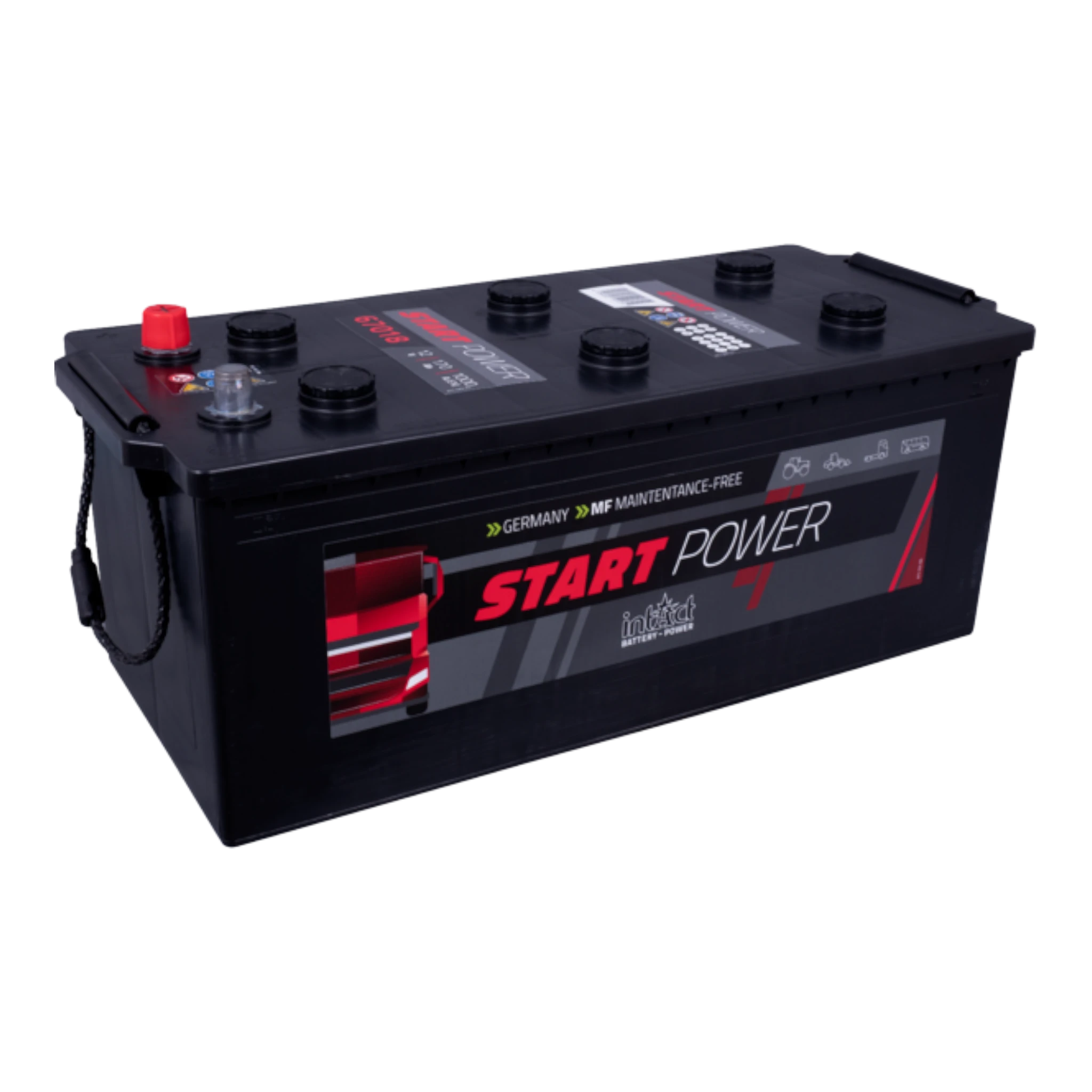 intAct Start-Power Truck 67018 - LKW Batterie 12V, 170Ah, 1000A (EN)