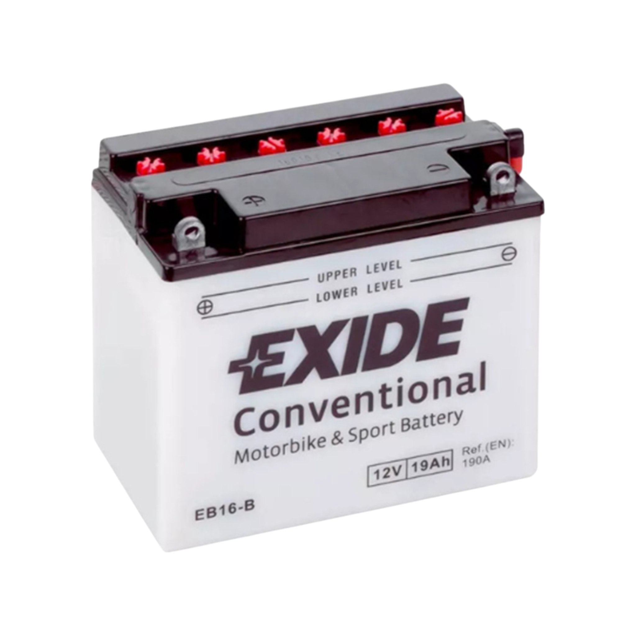 EXIDE EB16-B Motorradbatterie tro mit Säurepack