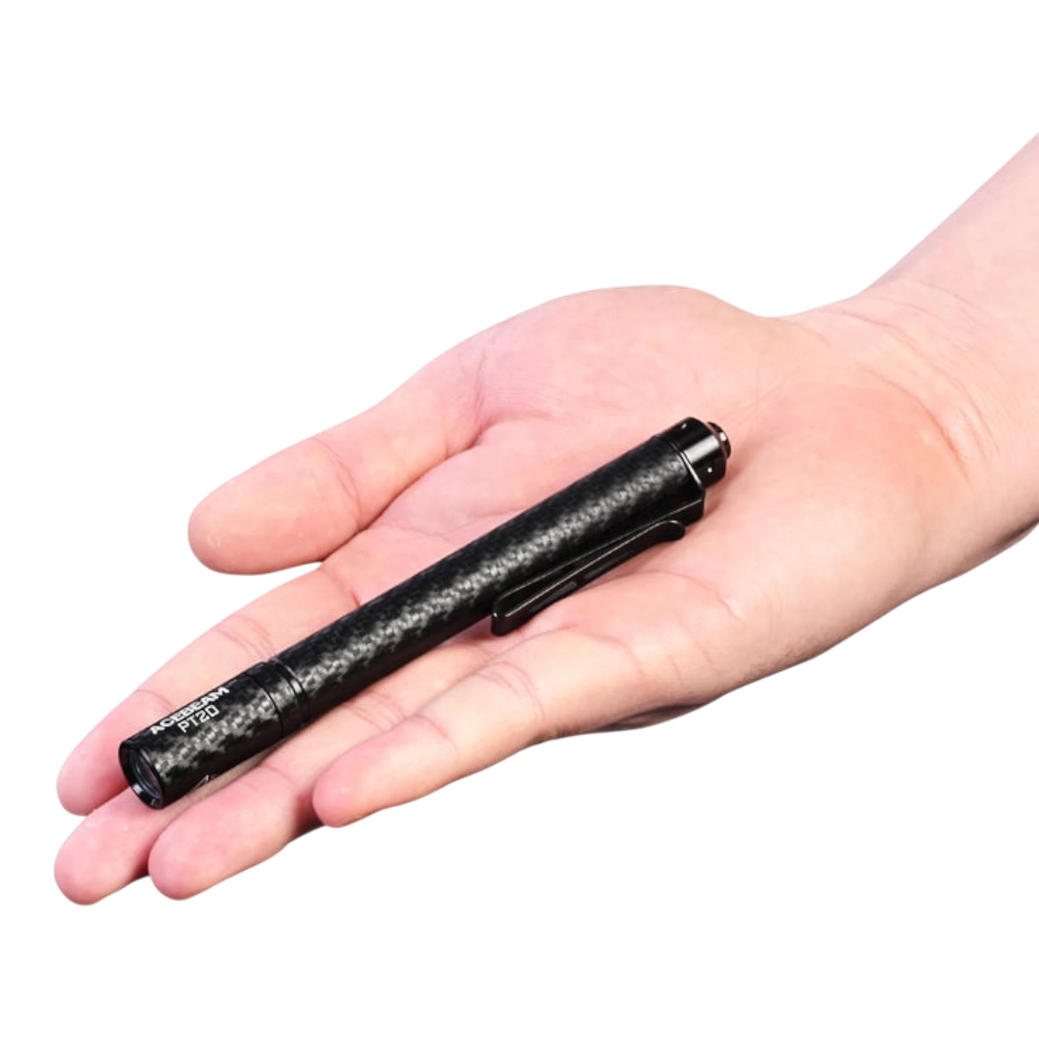 ACEBEAM PT20 schwarz Stiftlampe 500Lumen Leuchtweite bis zu 80 Meter