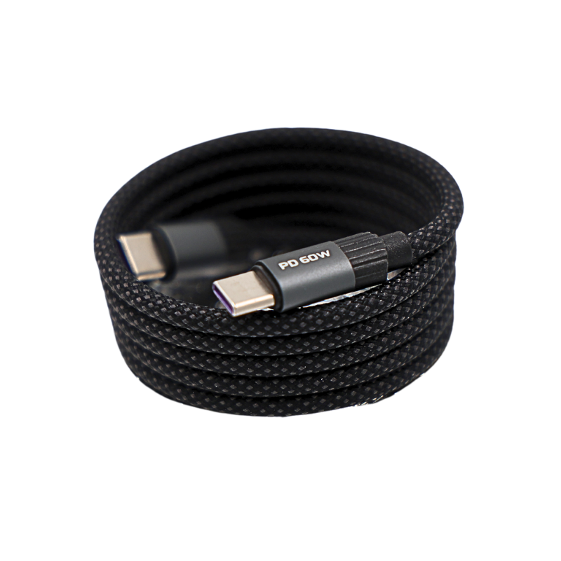 Konfulon DC78 Ladekabel USB-C, 1m Länge schwarz