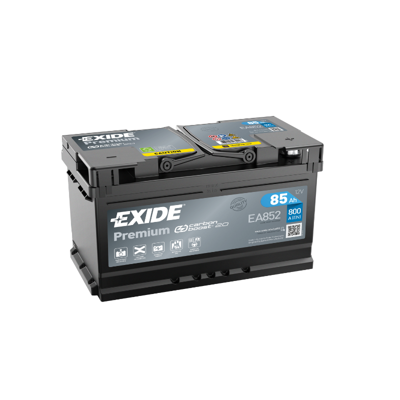 EXIDE Premium EA852 85Ah Carbon Boost Autobatterie